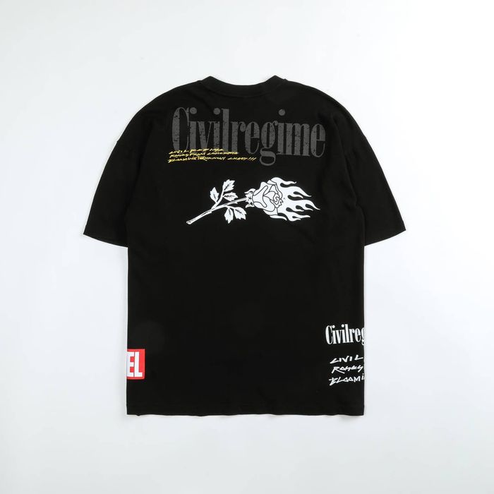 Civil Regime Civil Regime x Marvel x Wolverine Oversized Tee Size Small