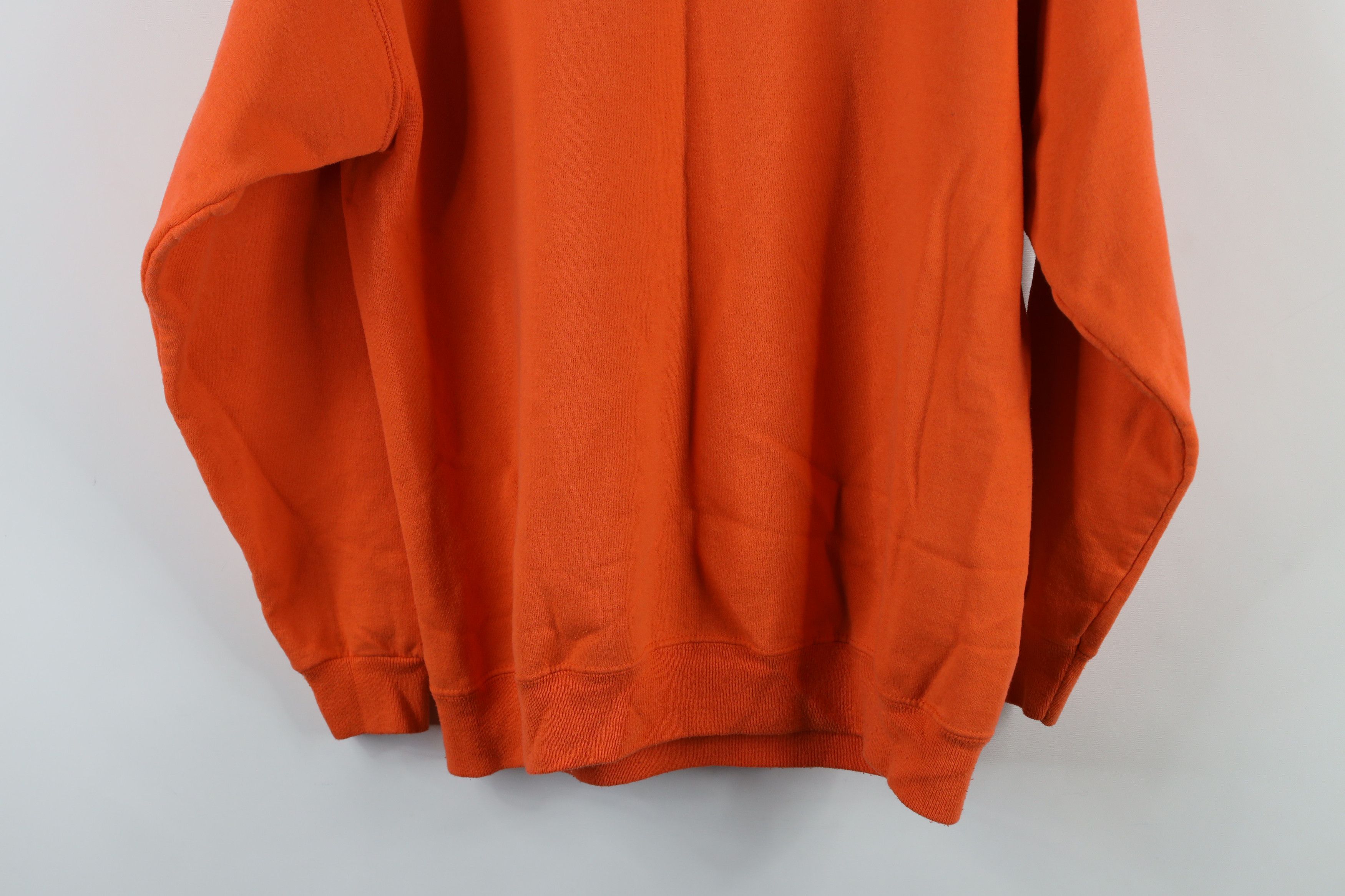 Champion × Vintage Vintage 90s Champion Anderson University Sweatshirt Orange Size US M / EU 48-50 / 2 - 13 Thumbnail