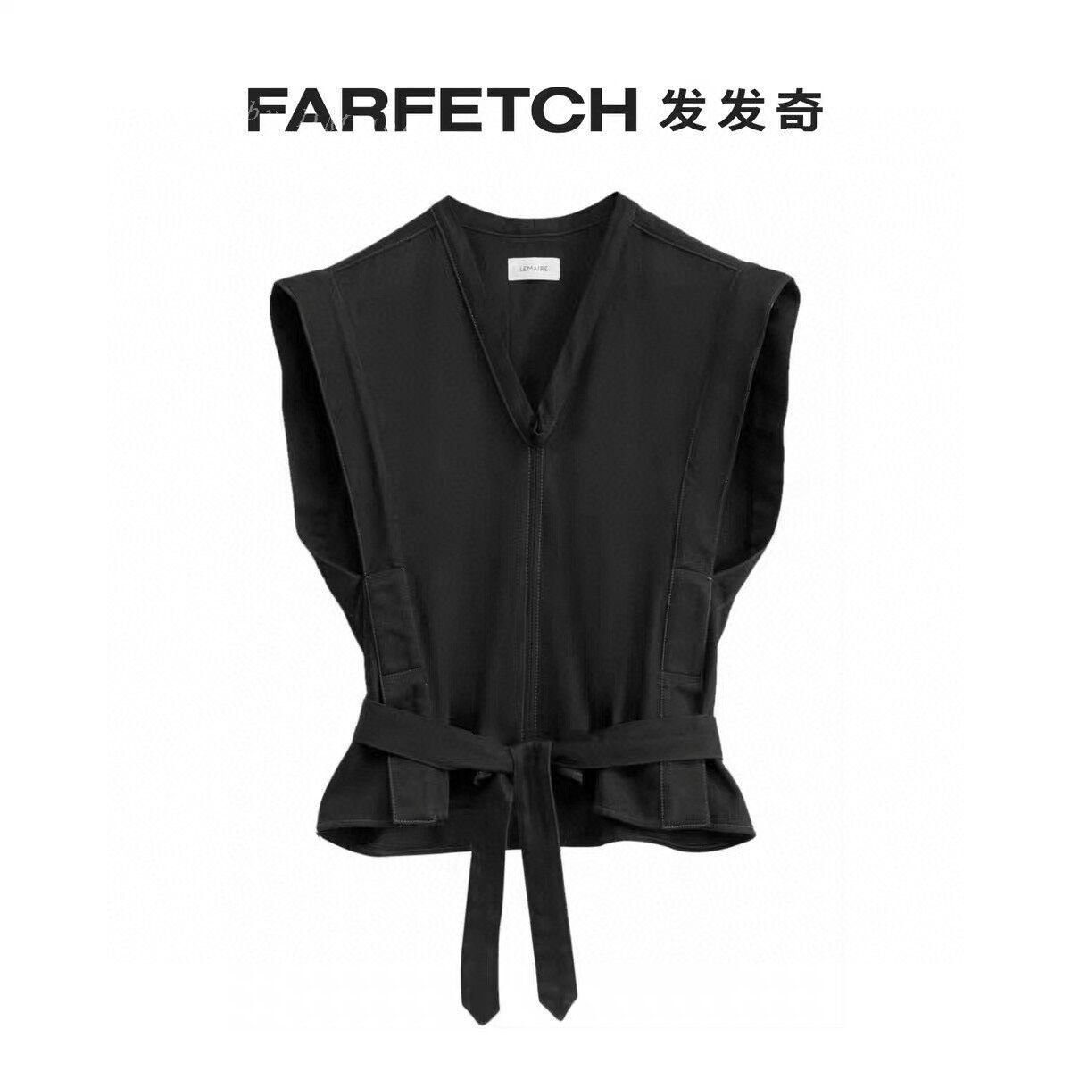 Lemaire LEMAIRE Women's Sleeveless Tie Jacket Size S / US 4 / IT 40 - 1 Thumbnail