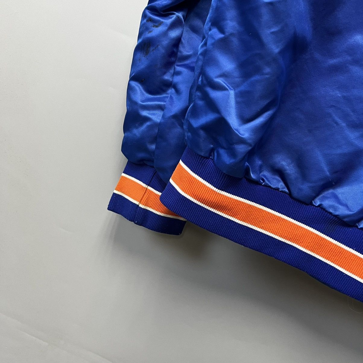 MLB × Starter × Vintage 90s NY METS Baseball Club Jacket Bomber y2k made in USA 🇺🇸 Size US M / EU 48-50 / 2 - 12 Thumbnail