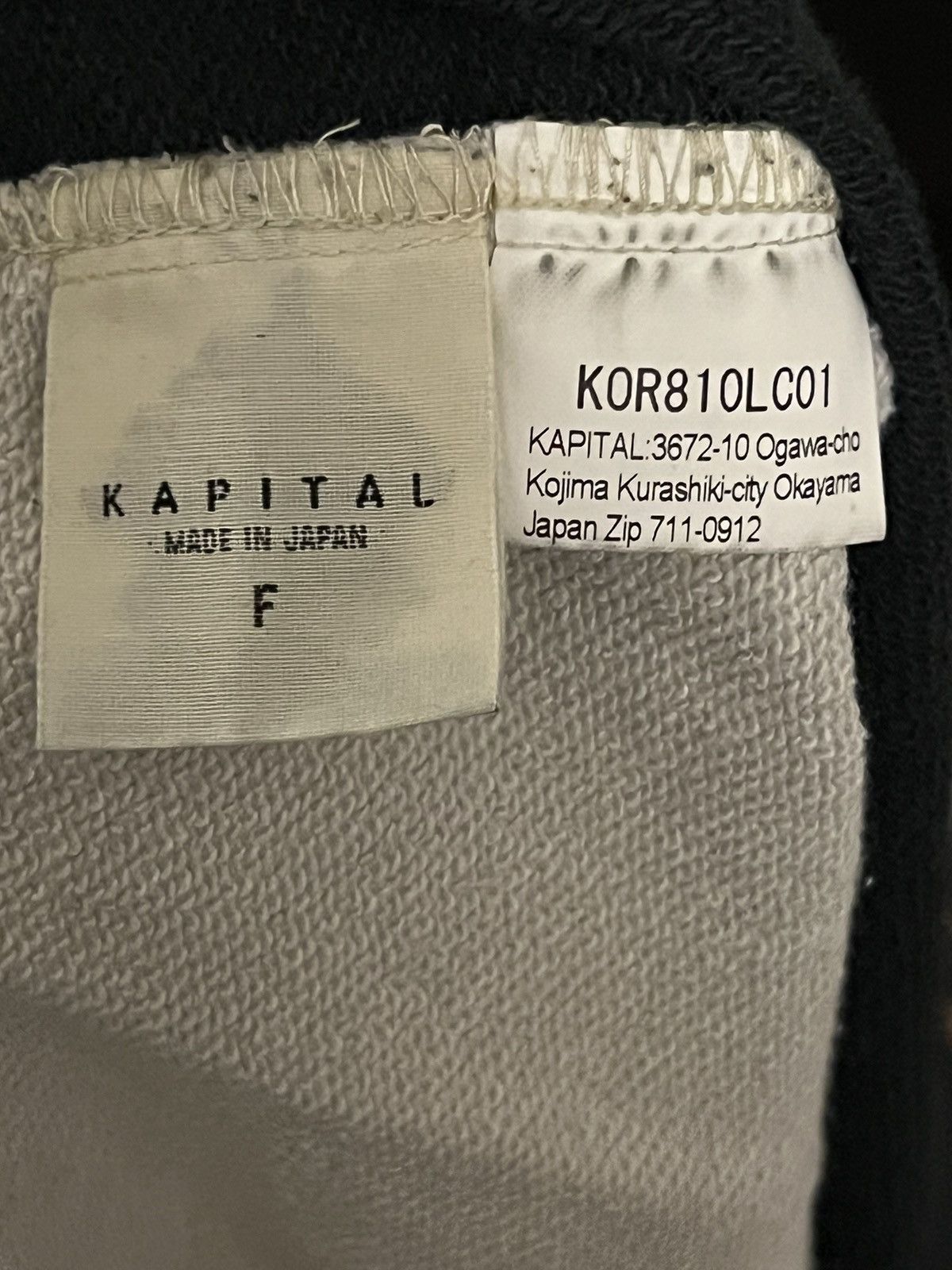 Kapital Kountry Kapital Kountry Skeleton Bones Split Sweatshirt Size US XL / EU 56 / 4 - 5 Thumbnail