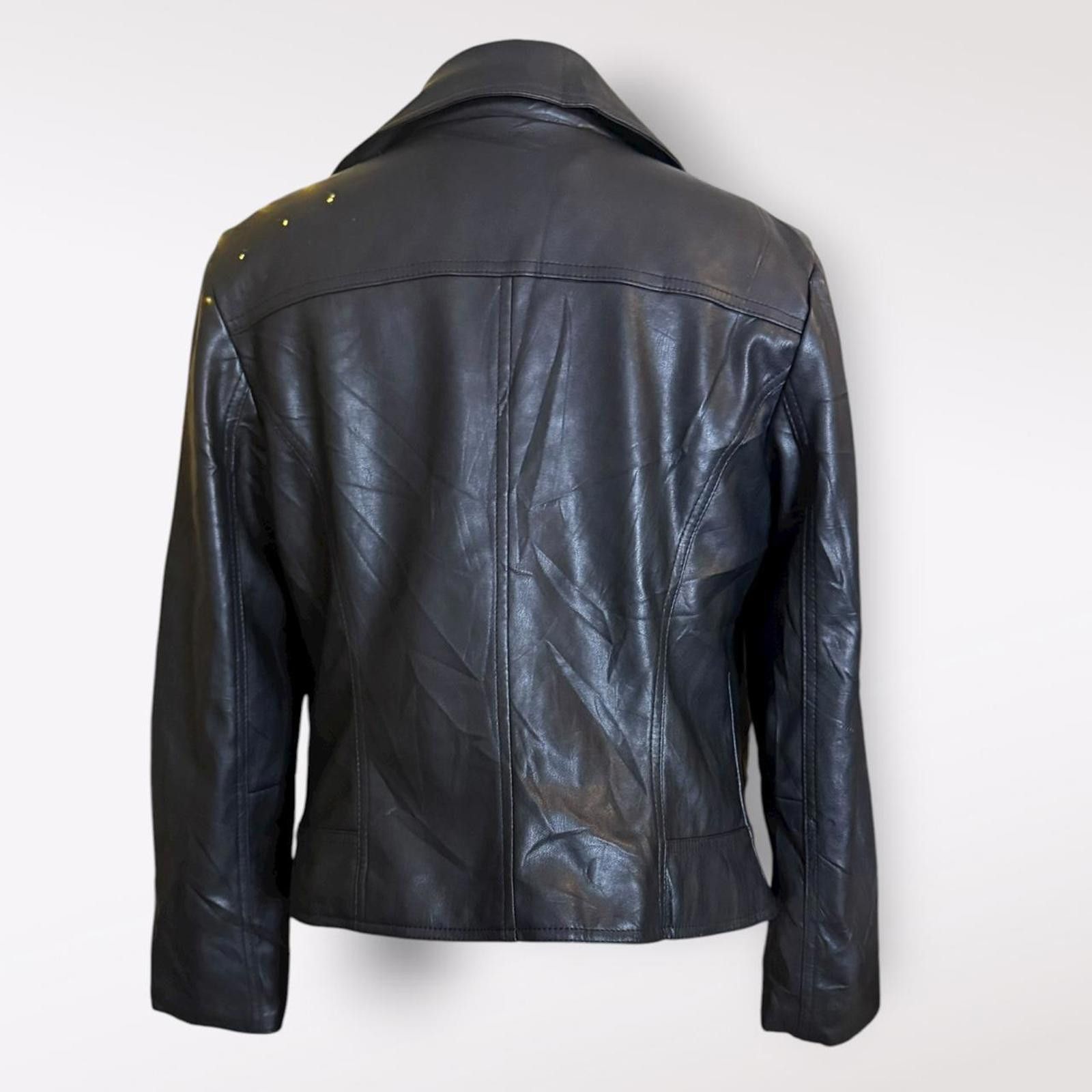Michael Kors Michael Kors Vegan Leather Moto Jacket Size S Size S / US 4 / IT 40 - 2 Thumbnail