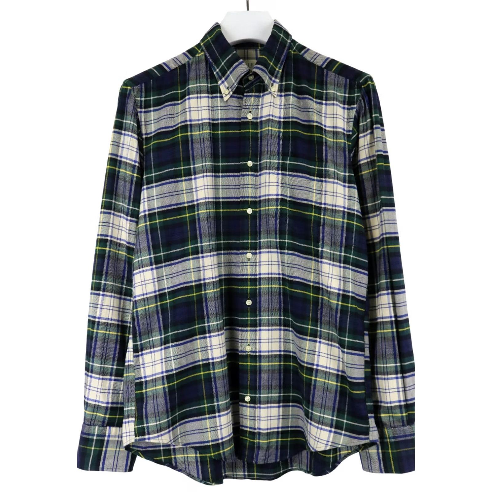 Gant GANT Yale Shirt Men's MEDIUM Plaid Blue Button-Down Pocket Long Sleeve Collab Size US M / EU 48-50 / 2 - 2 Thumbnail