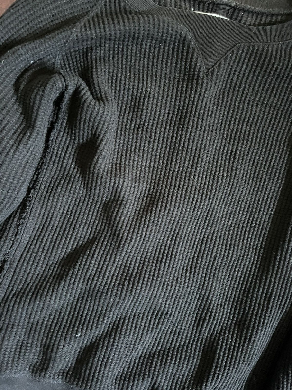 Takahiromiyashita The Soloist. Soloist AW15 Thermal Knit Long Sleeve Shirt Size US M / EU 48-50 / 2 - 2 Thumbnail