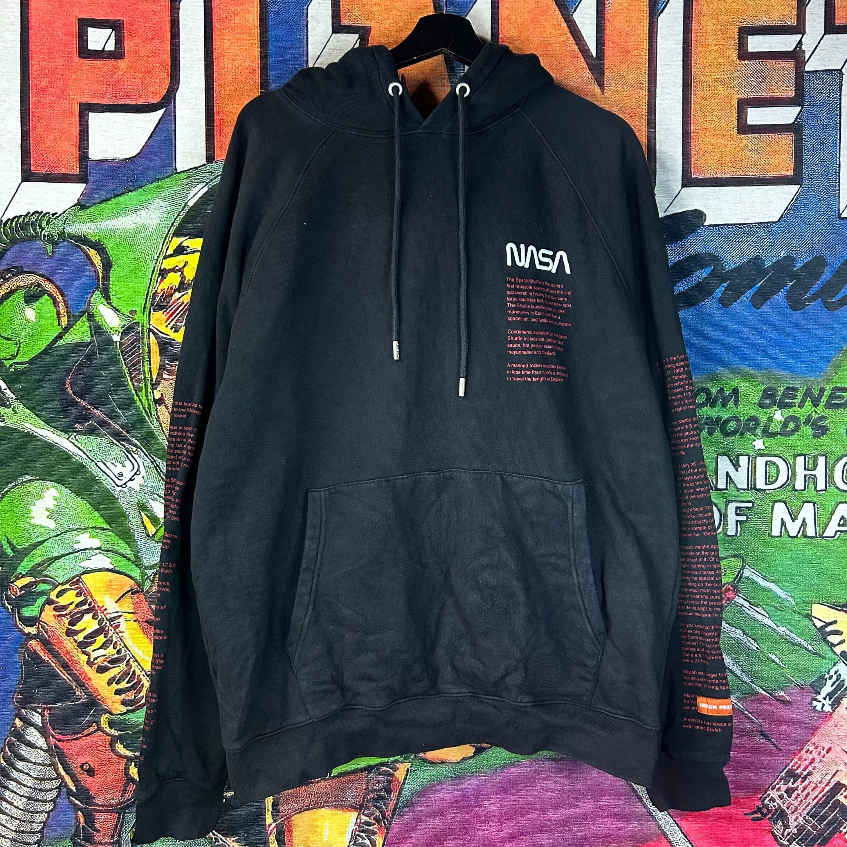 Heron Preston Heron Preston NASA Hoodie Size Small Size US S / EU 44-46 / 1 - 1 Thumbnail