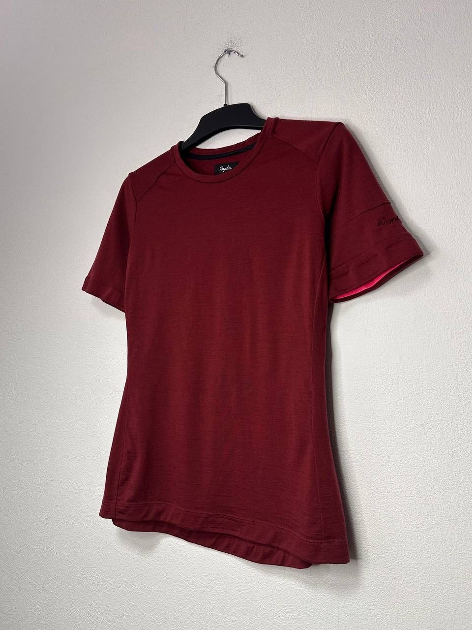 Rapha Rapha Women’s Merino Wool T-Shirt Burgundy Cycling Top M Size M / US 6-8 / IT 42-44 - 2 Thumbnail