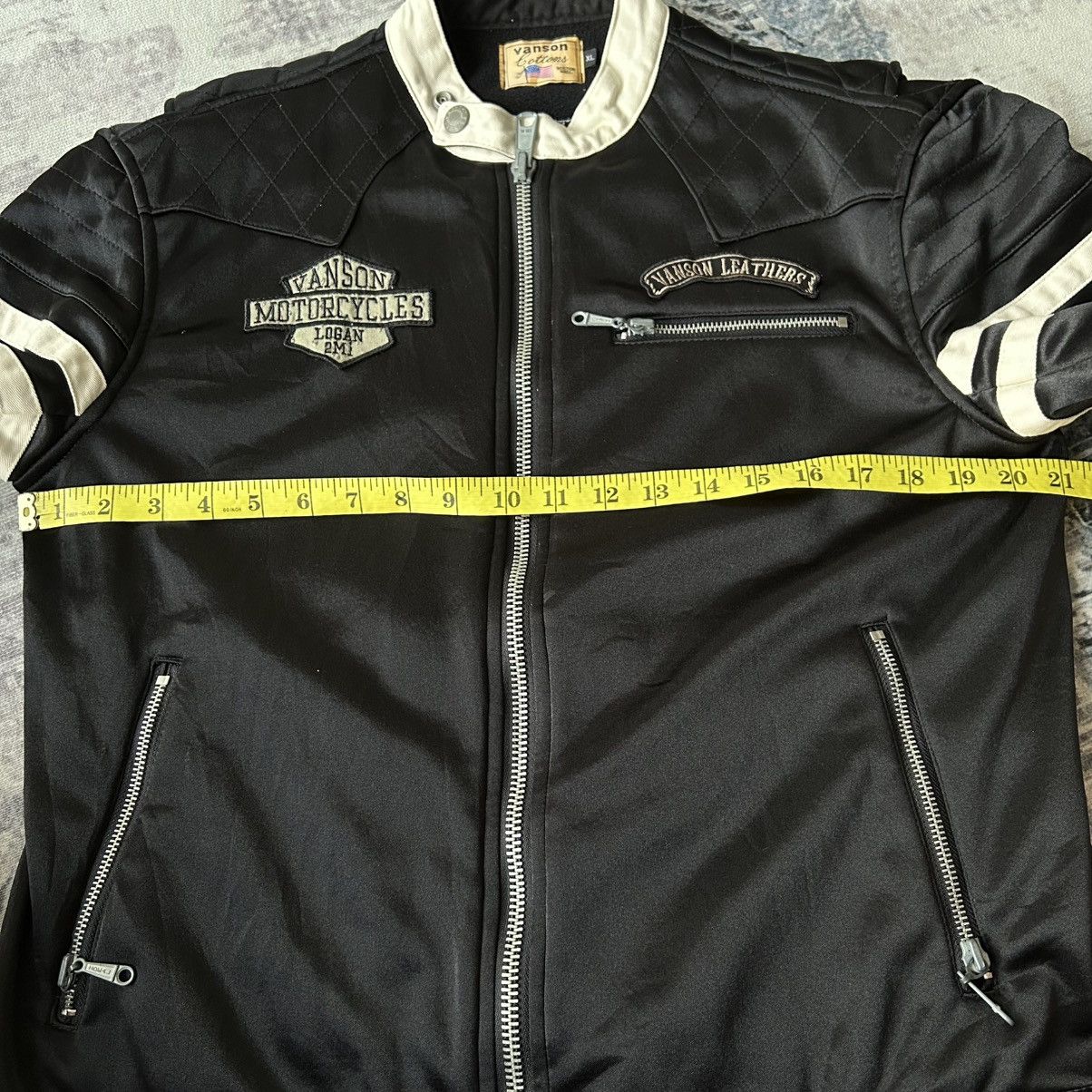 Vanson Leathers Vanson Motorcycle Jacket Skull Falmes Jacket Size US XL / EU 56 / 4 - 22 Thumbnail