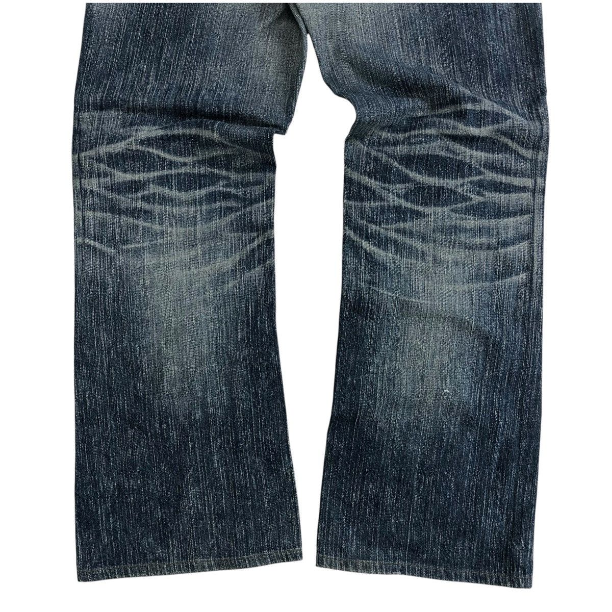 If Six Was Nine × Japanese Brand × Le Grande Bleu (L.G.B.) Vintage Edwin XV Distressed Faded Bootcut Flared Jeans Lgb Size US 37 - 8 Thumbnail