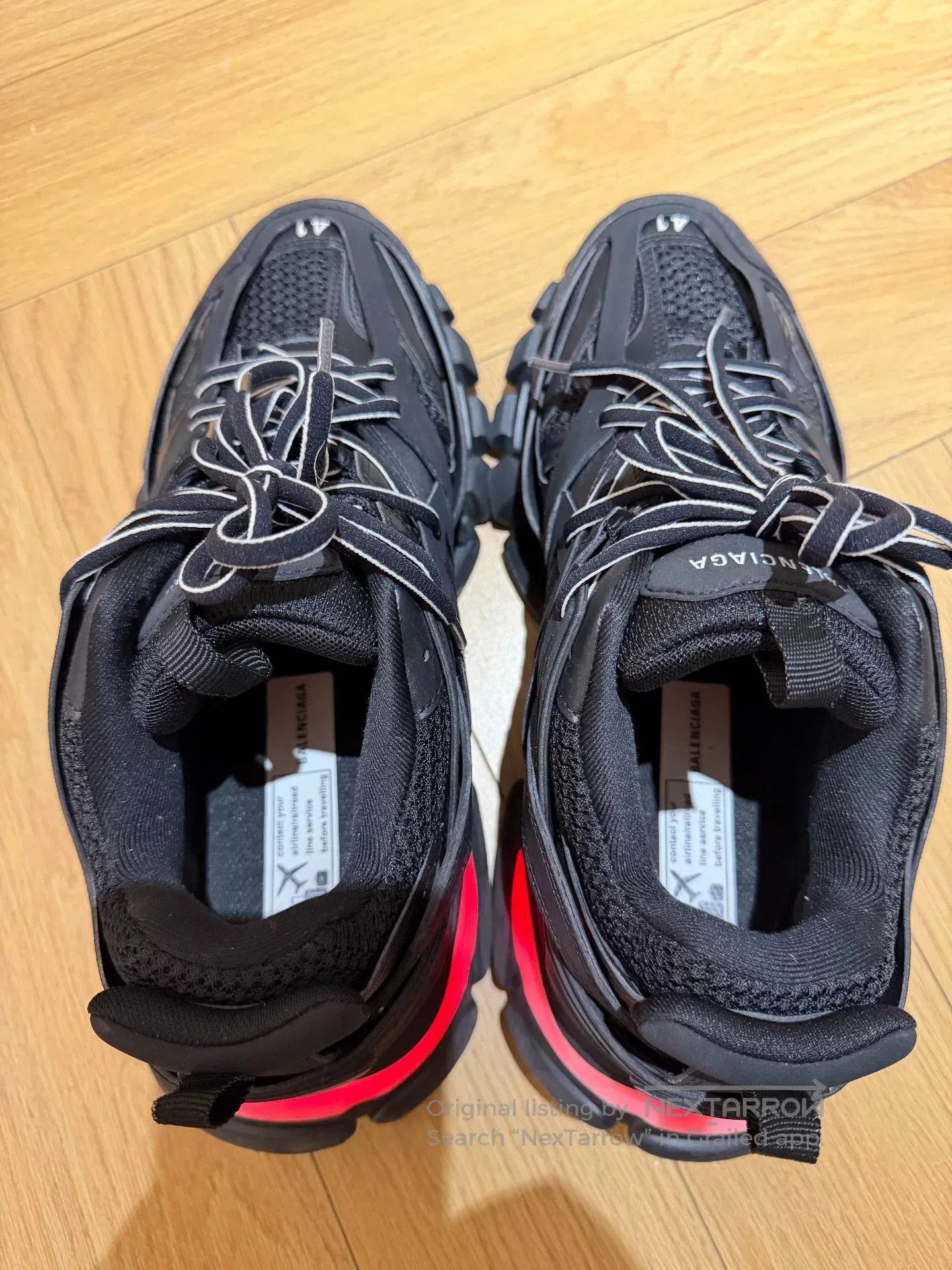 Balenciaga balenciaga track sneakers black size 41. Size US 9 / EU 42 - 4 Thumbnail