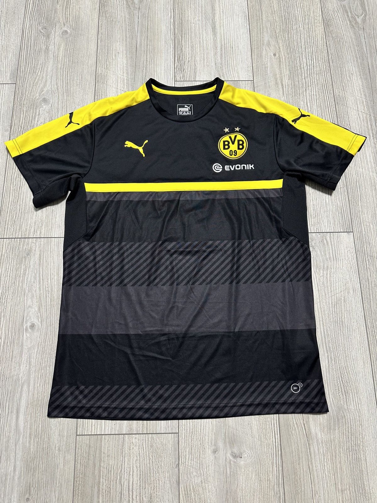 Puma PUMA BORUSSIA DORTMUND 2016-2017 STADIUM JERSEY Size US XL / EU 56 / 4 - 1 Thumbnail