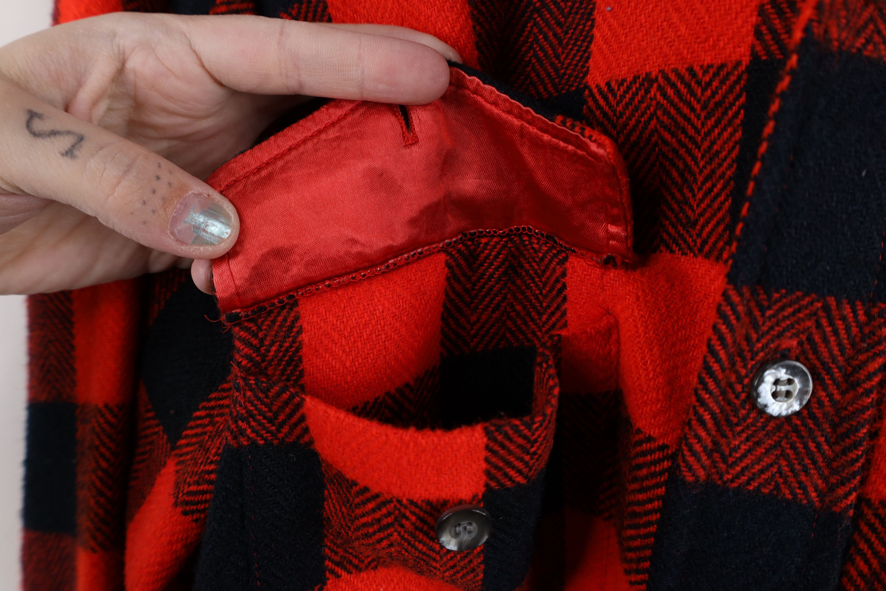 Vintage Vintage 60s 70s Streetwear Collared Button Shirt Buffalo Size US S / EU 44-46 / 1 - 4 Thumbnail
