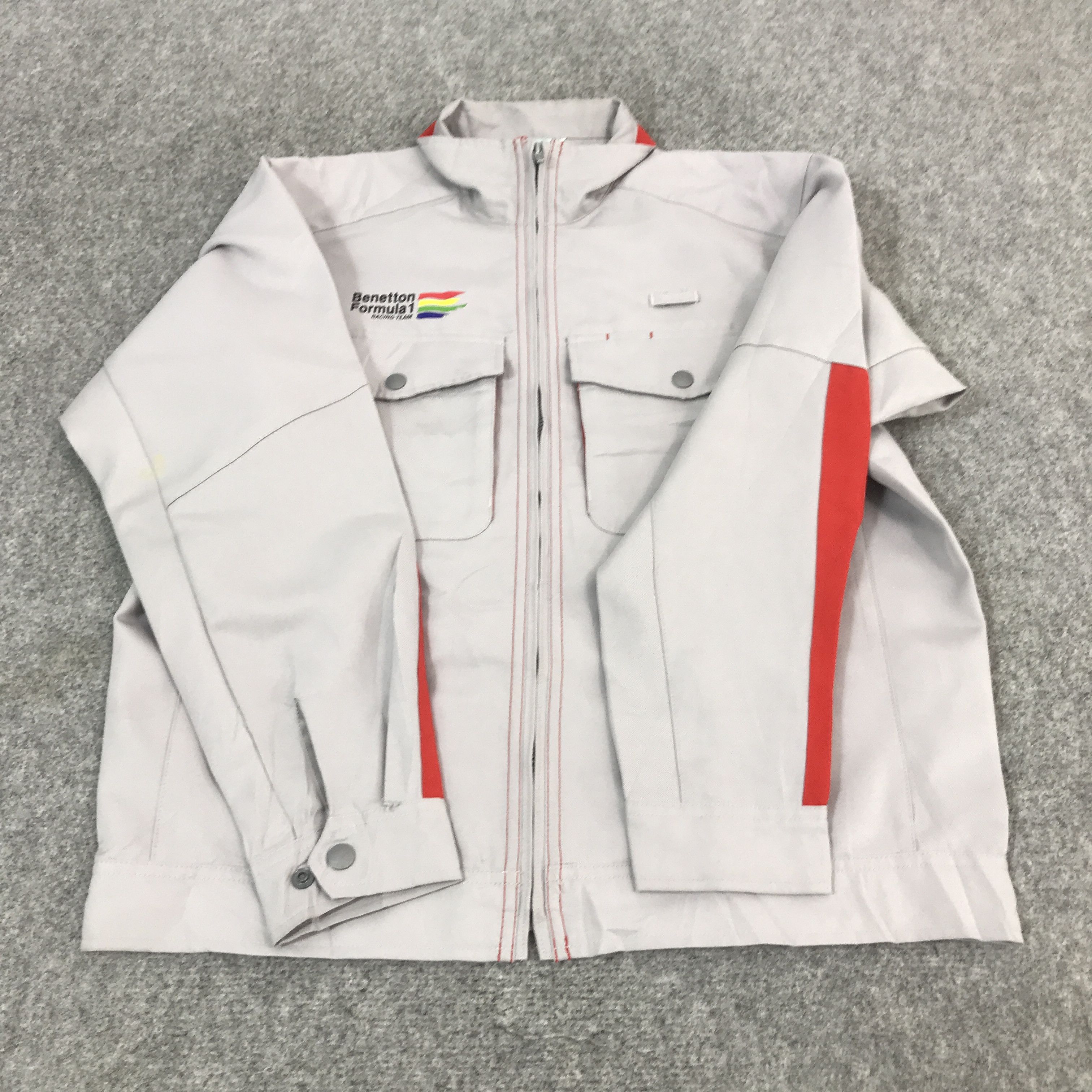 United Colors Of Benetton JAPAN BENETTON FORMULA 1 RACING TEAM CUSTOM JACKET Size US L / EU 52-54 / 3 - 8 Thumbnail