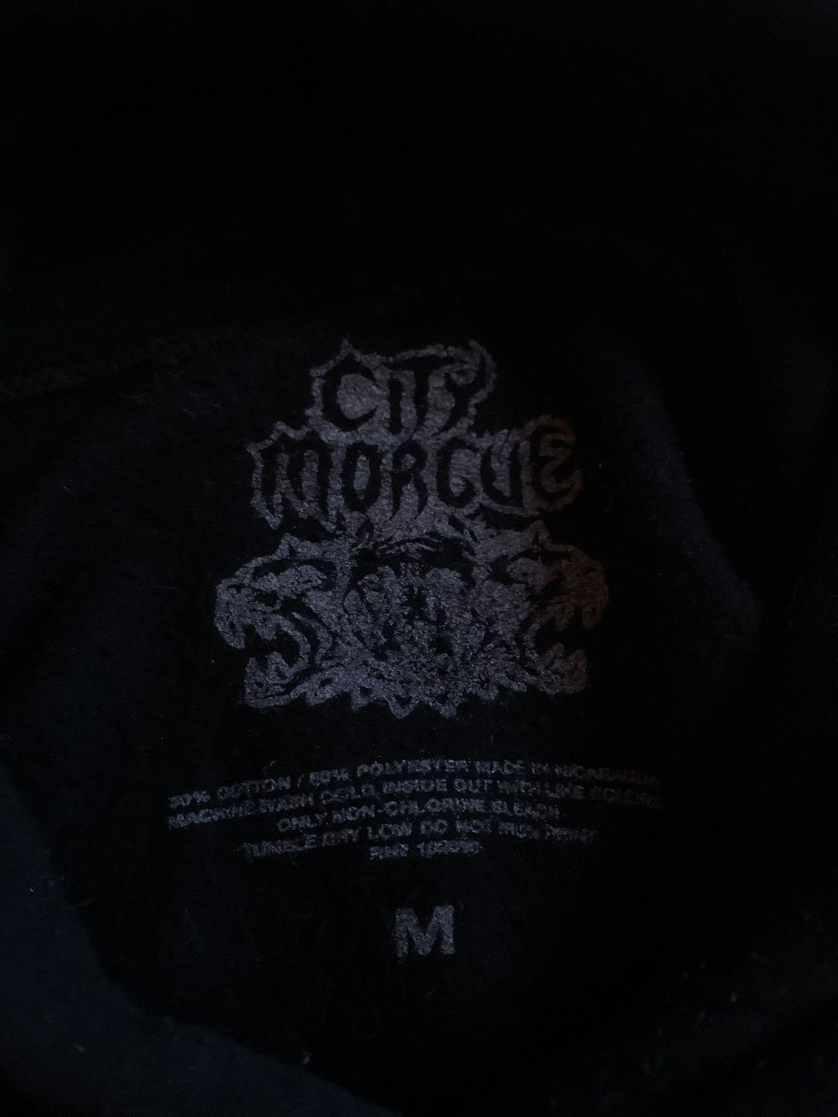 City Morgue × Missing Since Thursday CITY MORGUE 🩸 As Good As Dead SKULL WEB hoodie Size US M / EU 48-50 / 2 - 9 Thumbnail