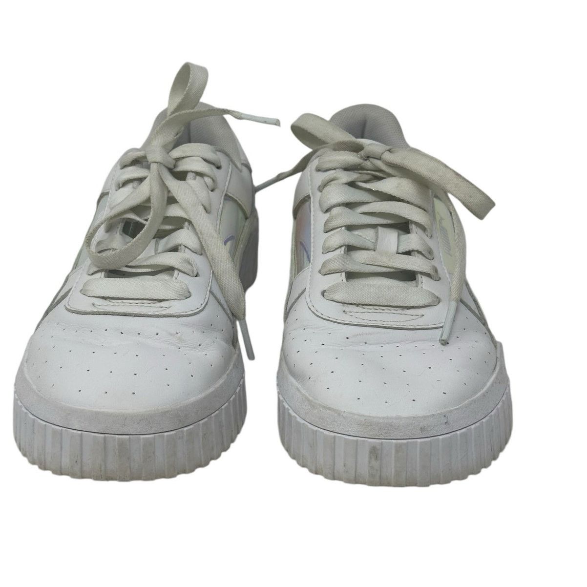 Puma PUMA Cali Glow White Iridescent Sneakers size 7 Size US 7 / IT 37 - 7 Thumbnail