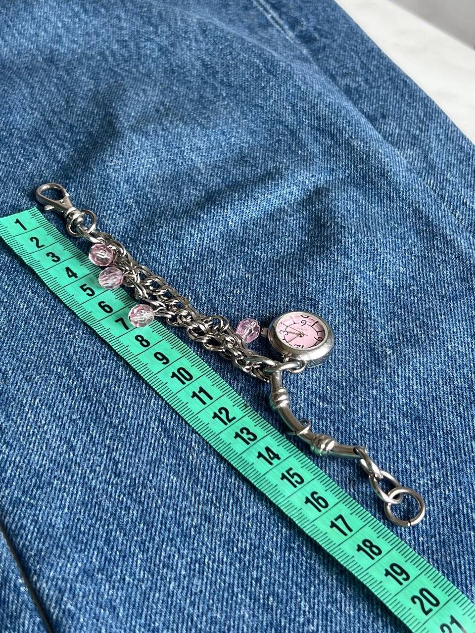 Japanese Brand × Vintage Vintage Japanese style Chain Metal futuristic Watch Bracelet Size ONE SIZE - 6 Thumbnail