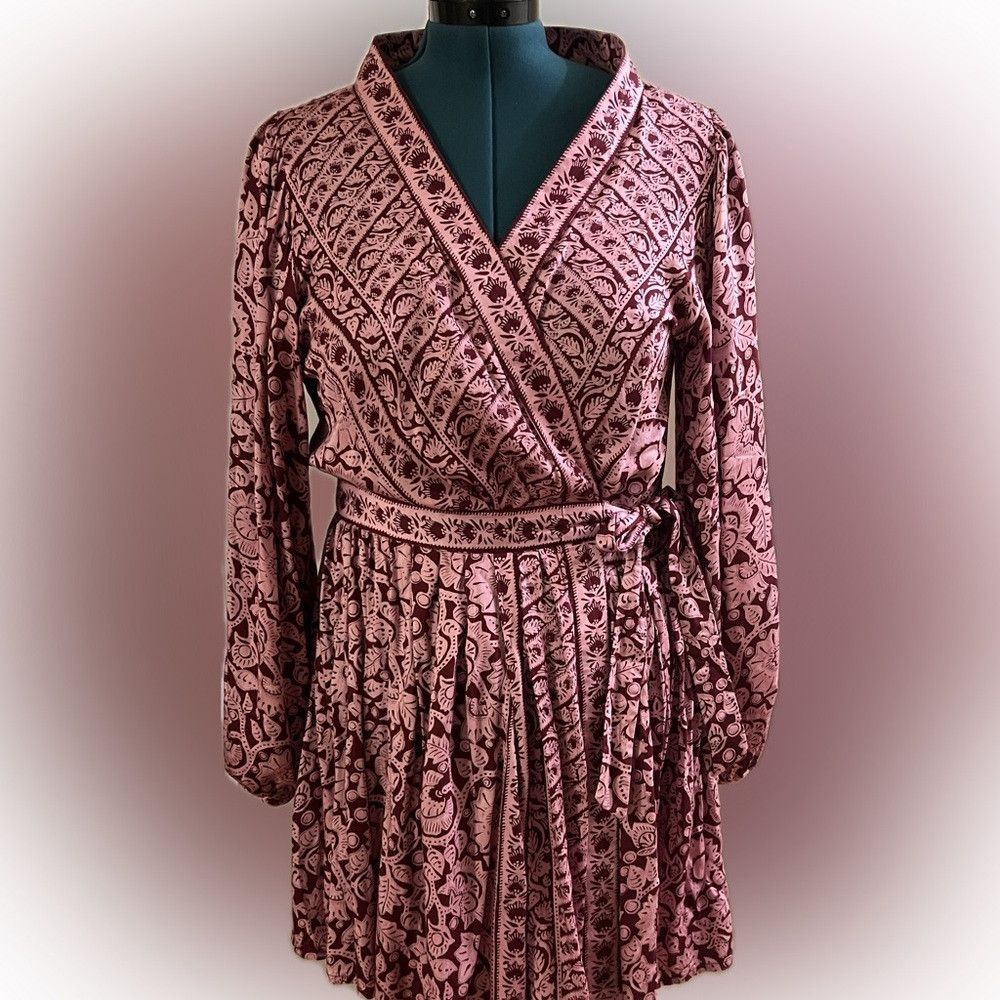 Anthropologie Anthropologie Omika wrap dress size L Size L / US 10 / IT 46 - 3 Thumbnail