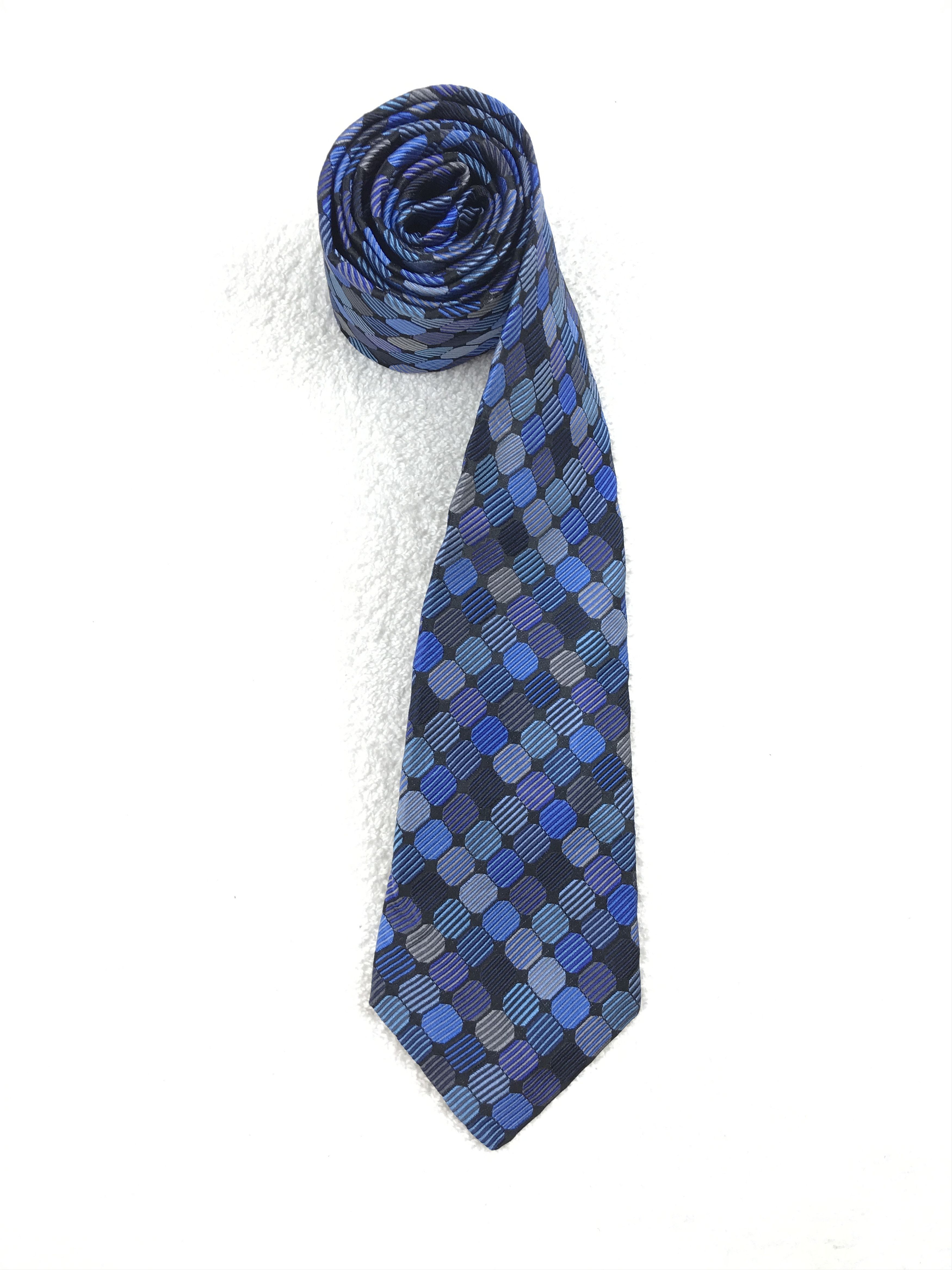 Vintage Vintage XMIPlatinum Silk Necktie Size ONE SIZE - 2 Thumbnail