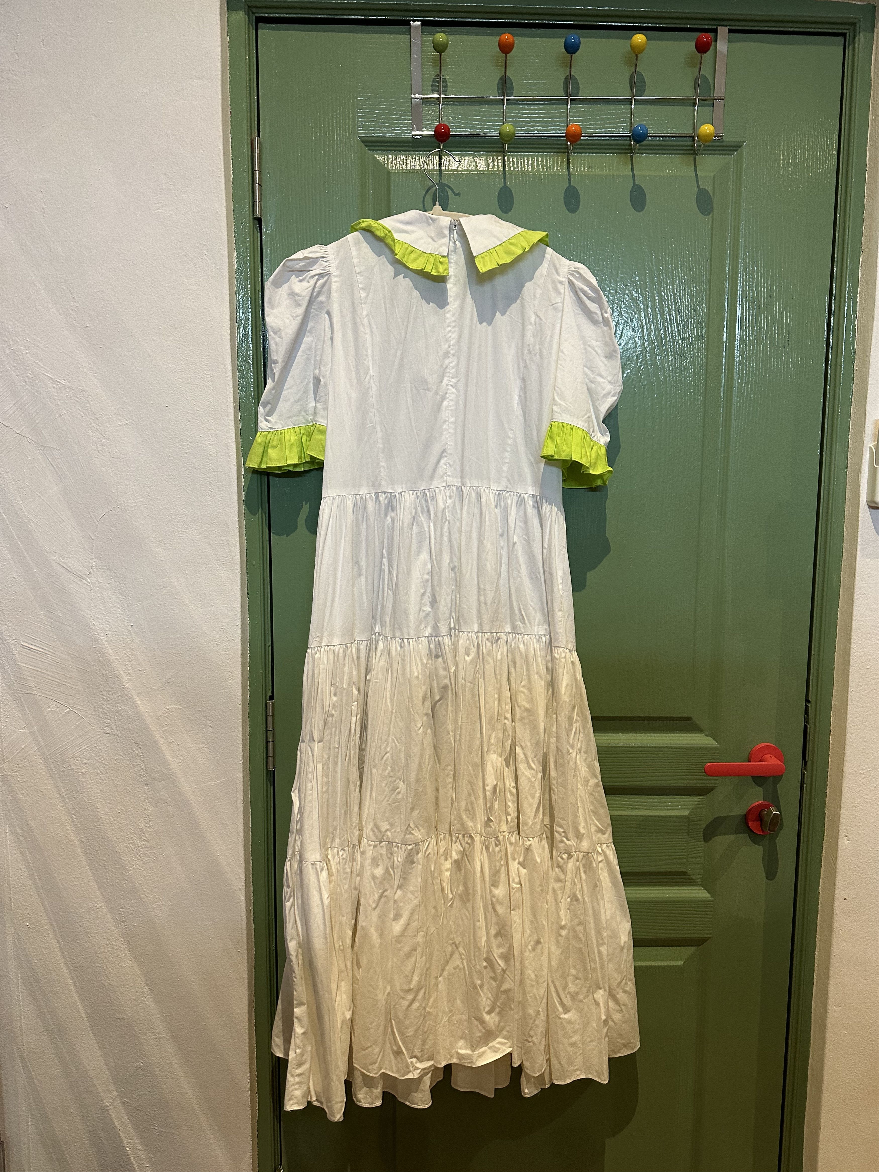 Batsheva Batsheva Lucy ruffled cotton dress. Size M / US 6-8 / IT 42-44 - 7 Thumbnail