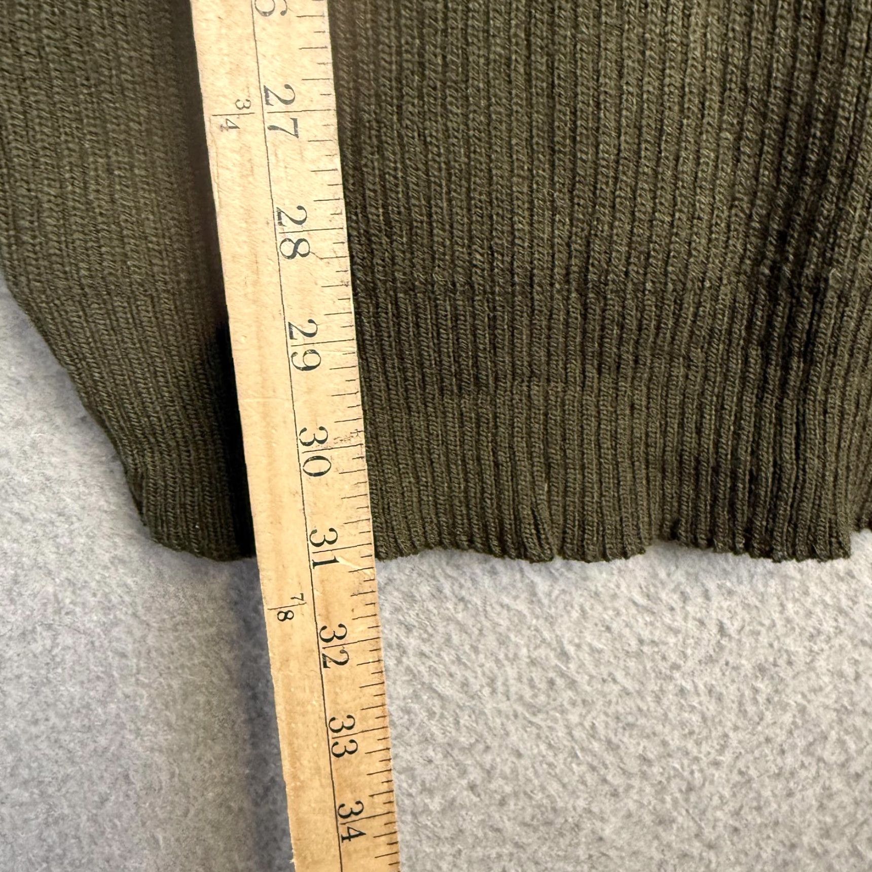 Rothco Rothco 1/4 Zip Acrylic Commando Sweater Olive Drab XL Men Green Pullover Winter Knit Shirt Size US XL / EU 56 / 4 - 6 Thumbnail