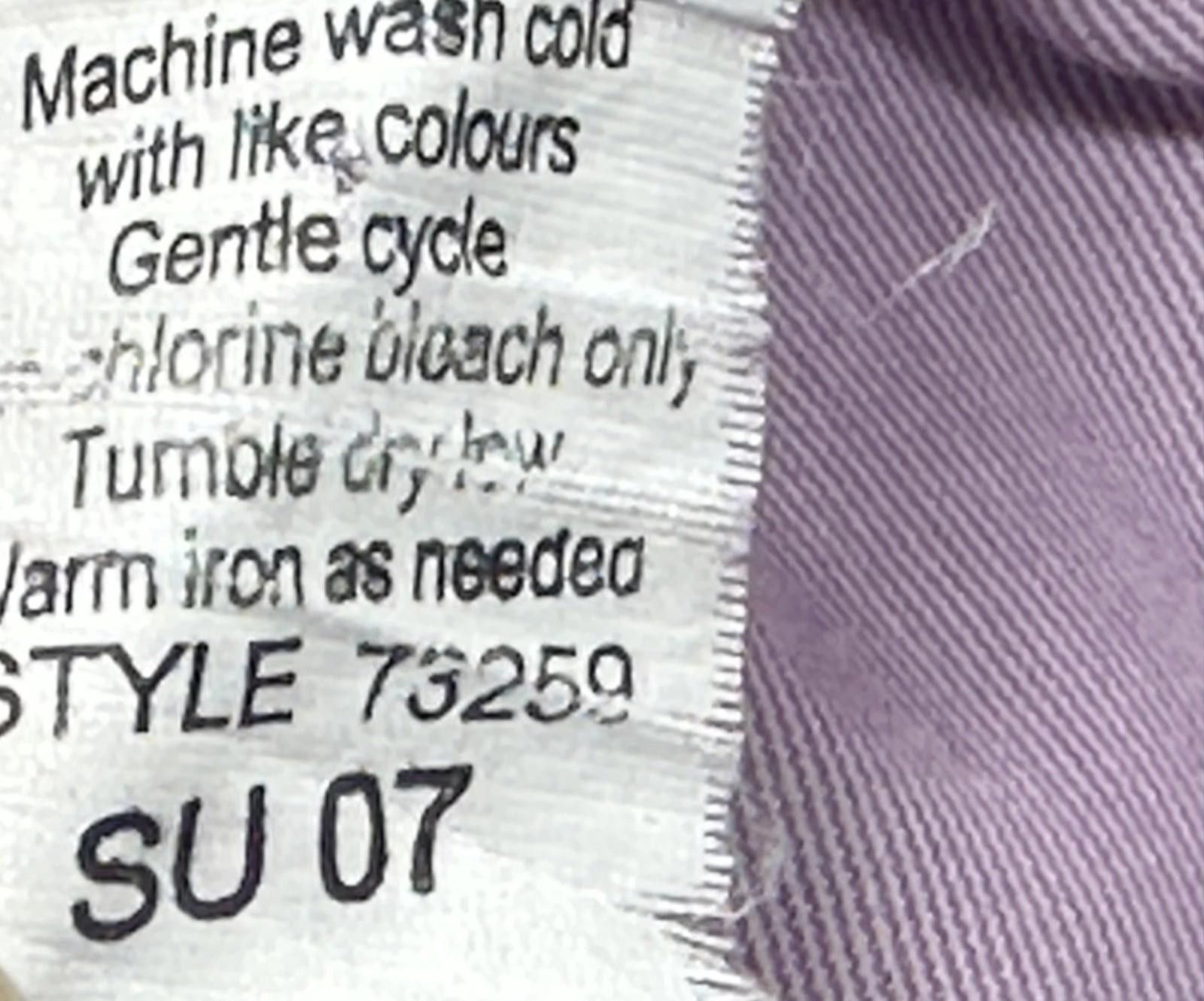 J.Crew J Crew 2-Ply Cotton Button Up Shirt Mens Purple XL 17-17.5 Size US XL / EU 56 / 4 - 5 Thumbnail