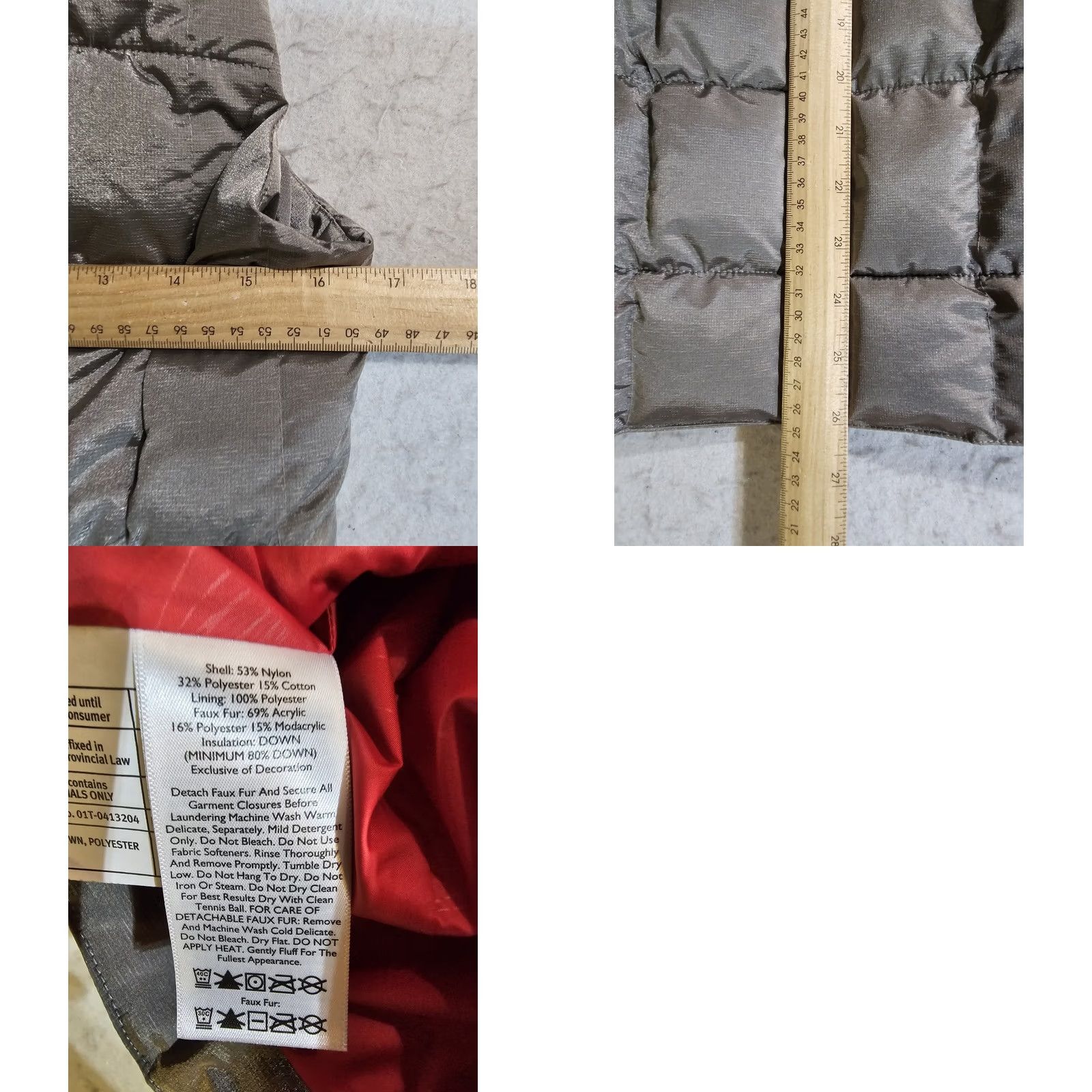Eddie Bauer Eddie Bauer Women's Gray Down Puffer Vest Hood Full Zip XS Casual Outdoor Classic Size XS / US 0-2 / IT 36-38 - 8 Thumbnail