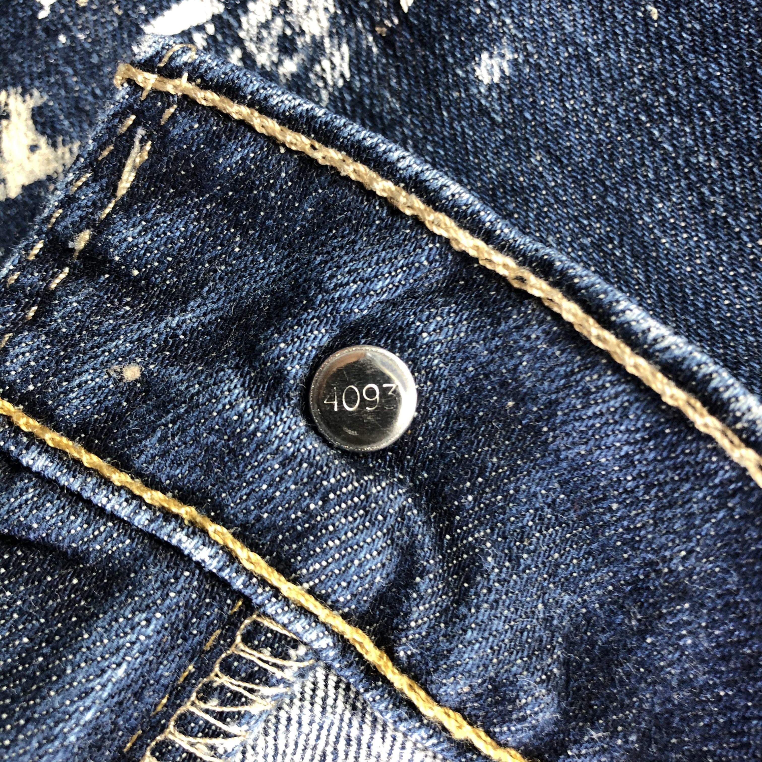 Levi's Vintage Dark Blue Levis 513 Jeans-J3269 Size US 32 / EU 48 - 9 Thumbnail