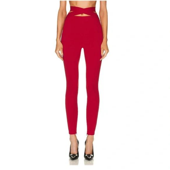 Dolce & Gabbana Dolce & Gabbana cut-out leggings - NEW WITH TAGS Size 30" / US 8 / IT 44 - 1 Thumbnail
