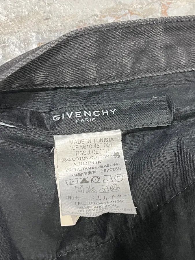 Givenchy AW2010 Givenchy Black Slim Denim Jeans Size US 32 / EU 48 - 9 Thumbnail