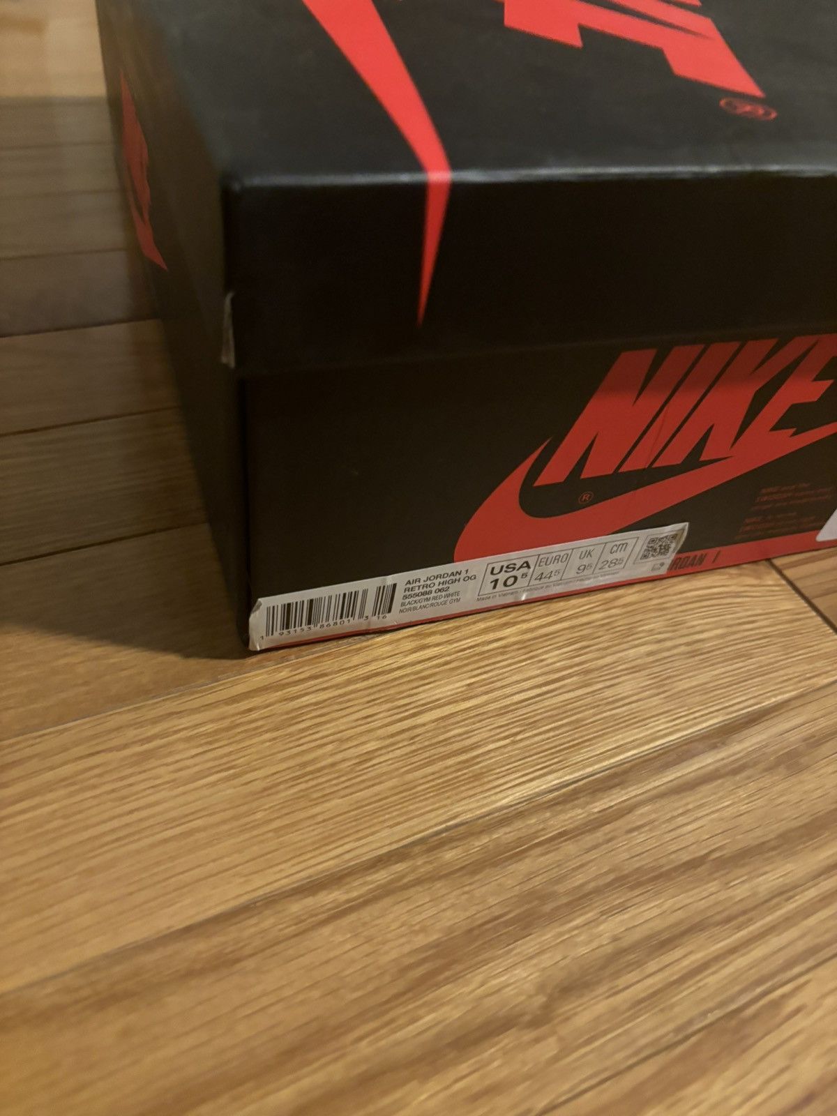 Jordan Brand × Nike Jordan 1 Bloodline Custom (Panda) Size US 10.5 / EU 43-44 - 6 Thumbnail