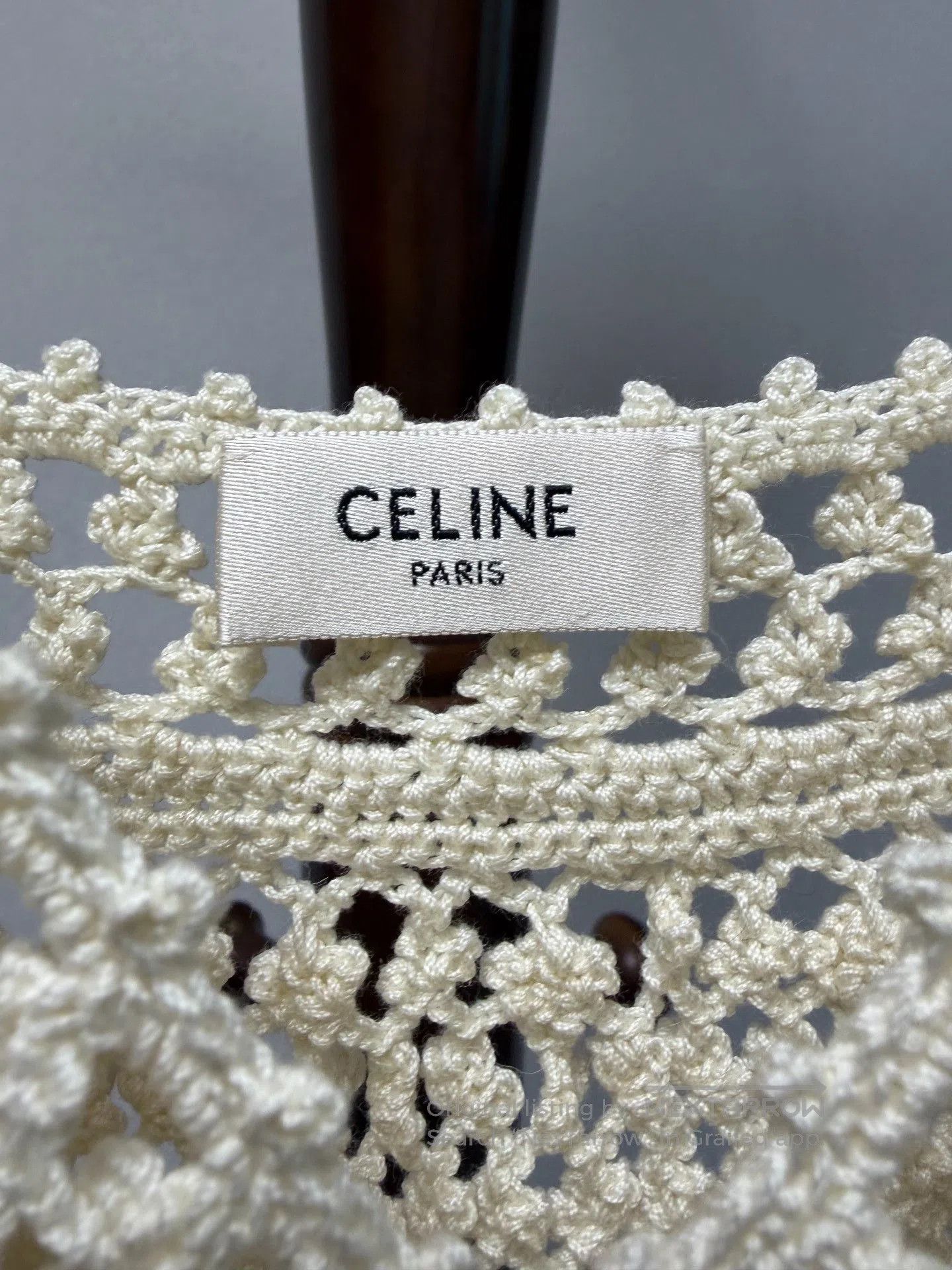Celine Celine Women's White Cotton Sleeveless Top. Size M / US 6-8 / IT 42-44 - 6 Thumbnail