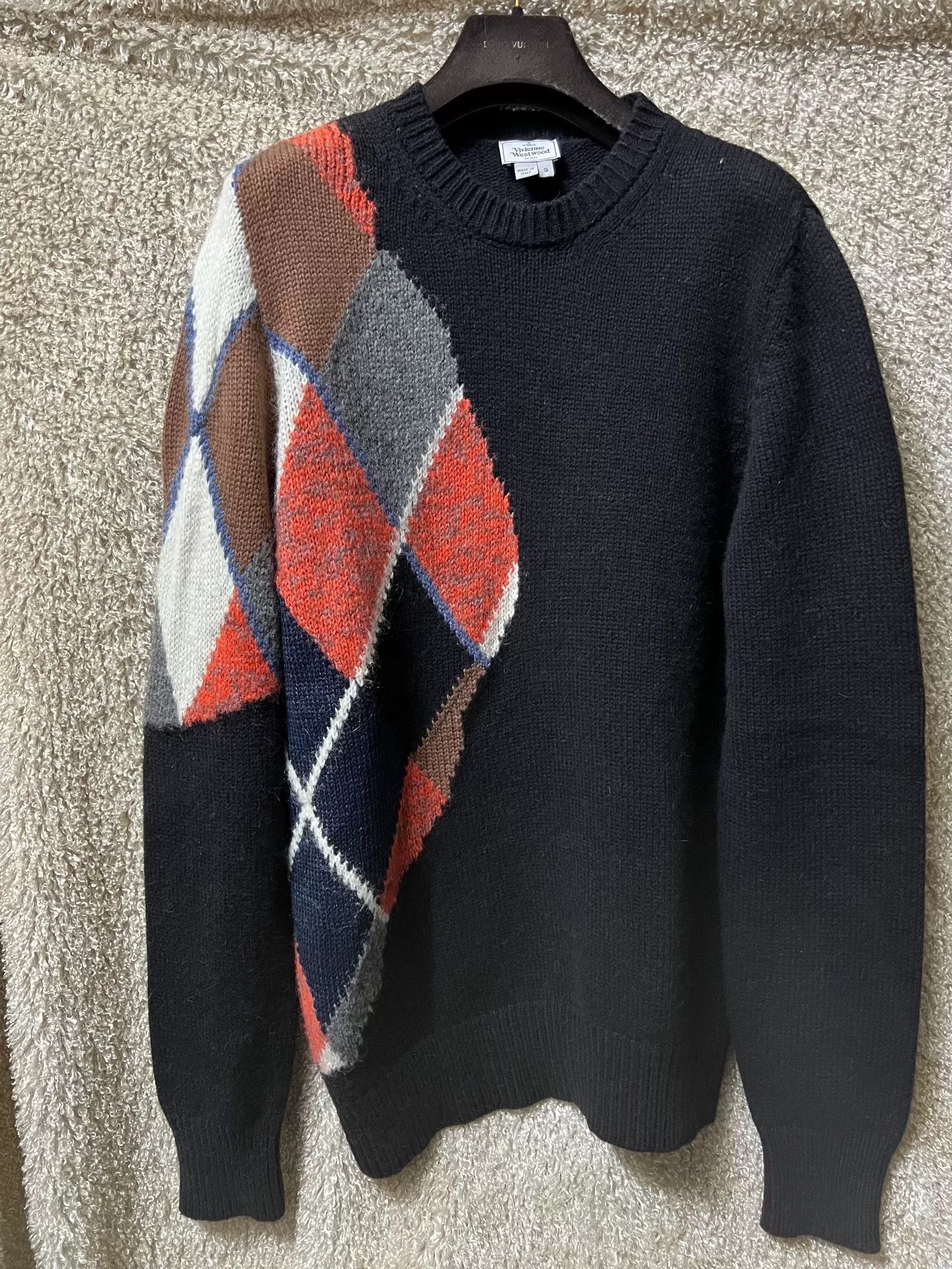 Vivienne Westwood Vivienne Westwood Men's Colorblock Sweater Size US S / EU 44-46 / 1 - 1 Thumbnail