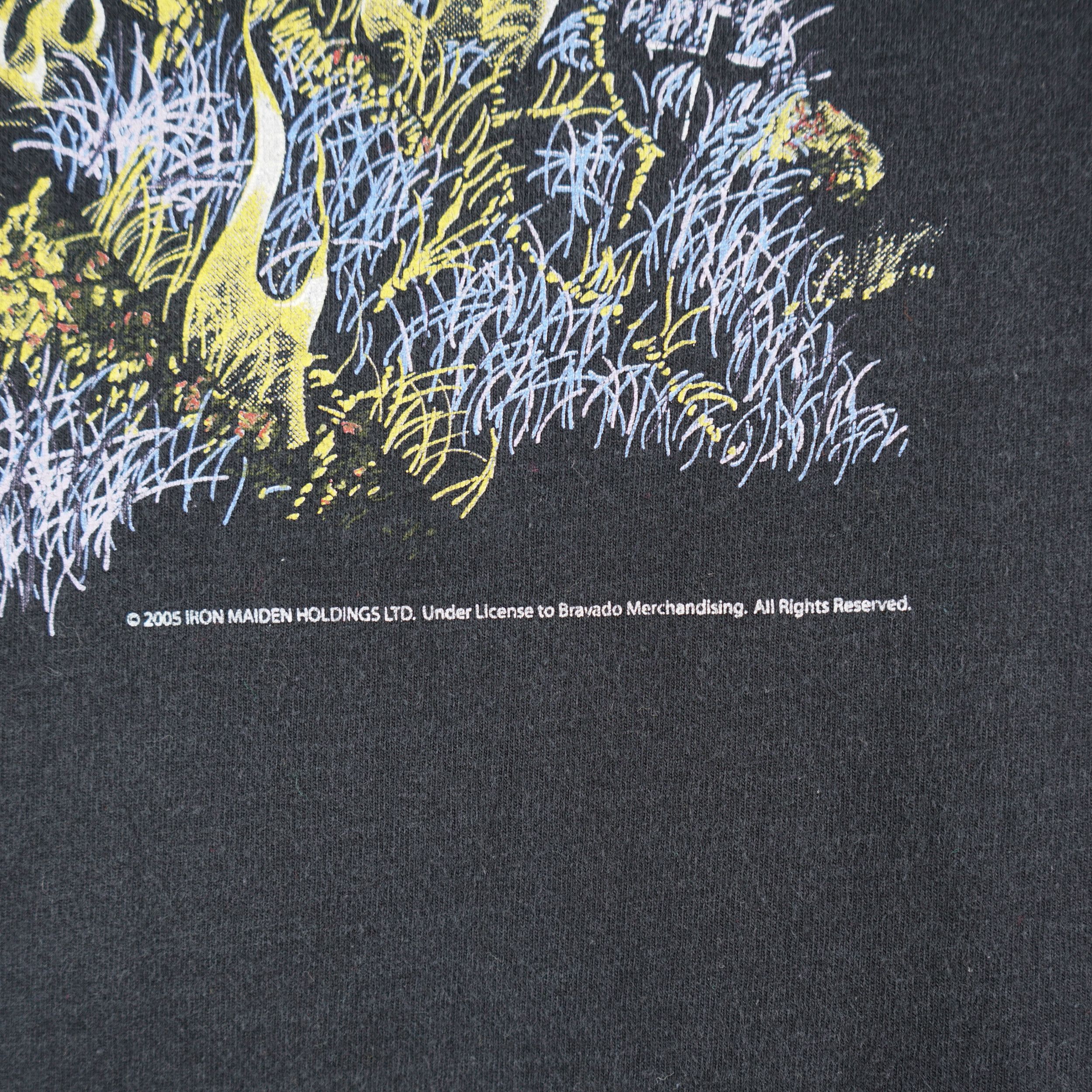 Band Tees × Vintage Vintage 2005 Iron Maiden T-Shirt Live After Death Size US S / EU 44-46 / 1 - 4 Thumbnail