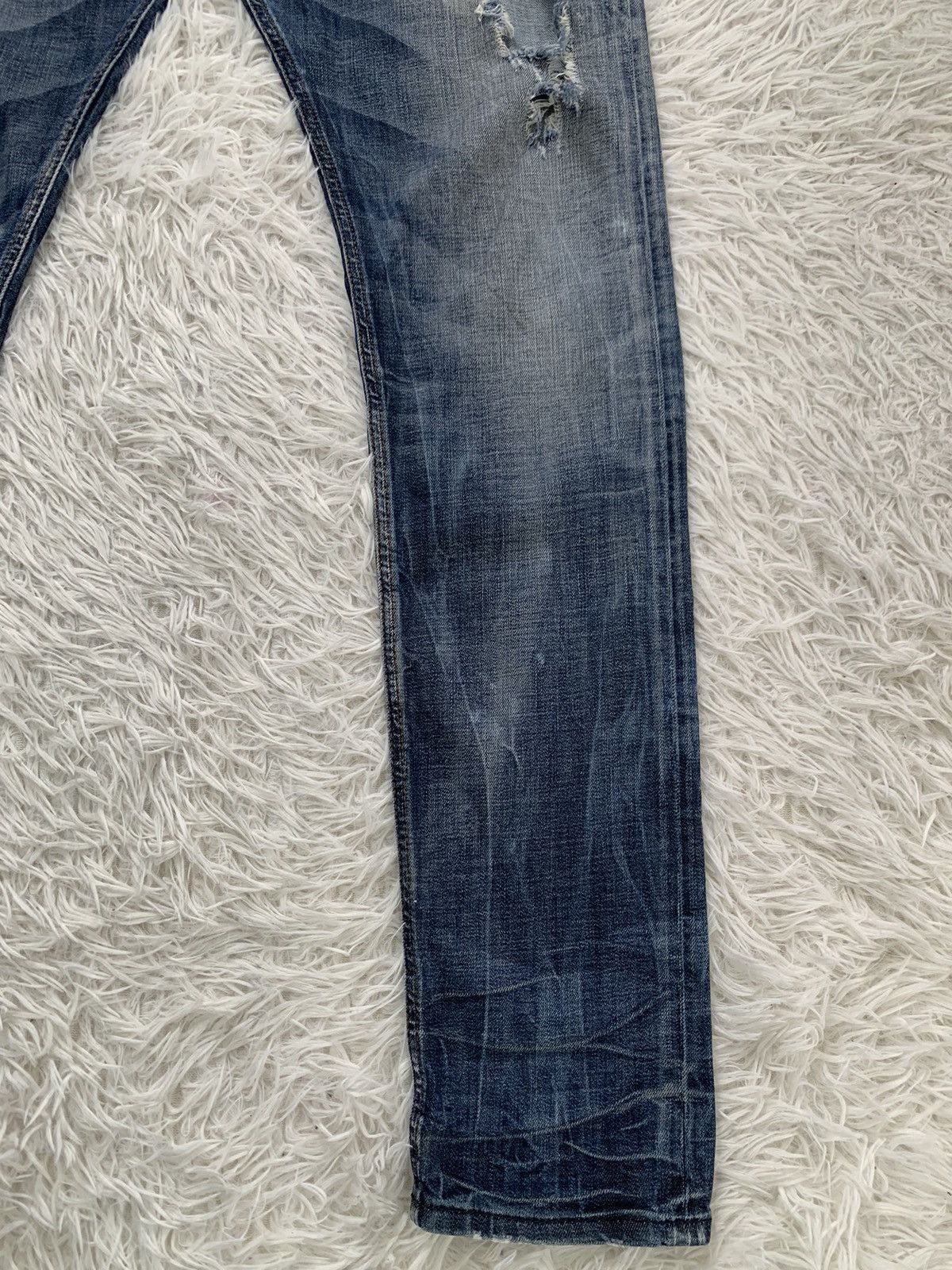 Diesel Distress Diesel Tepphar Slim Carrot Denim Pant Size US 35 - 6 Thumbnail