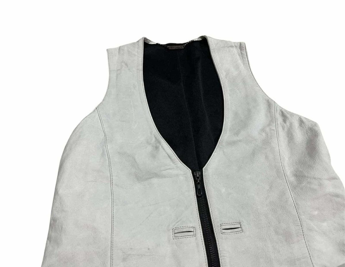 14th Addiction × If Six Was Nine × KMRii 🔥Y2K Archived Kiryuyrik Leather Vest Jacket Bondage Laces Up Size US L / EU 52-54 / 3 - 2 Thumbnail