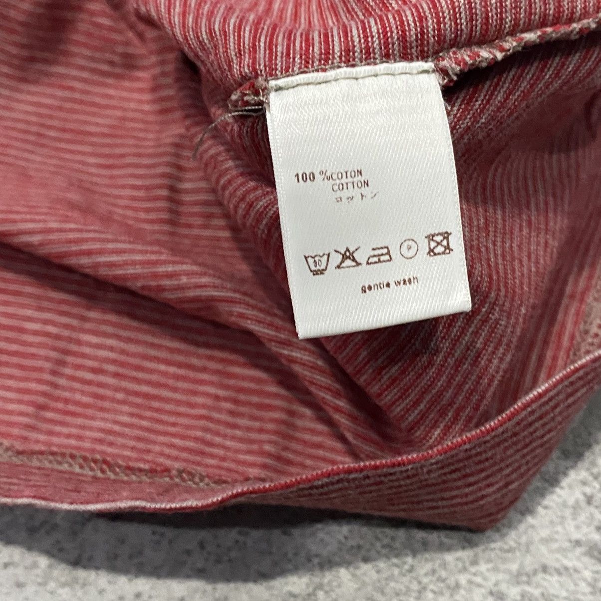 Louis Vuitton Louis Vuitton Striped V Neck Tshirt Size US XL / EU 56 / 4 - 3 Thumbnail