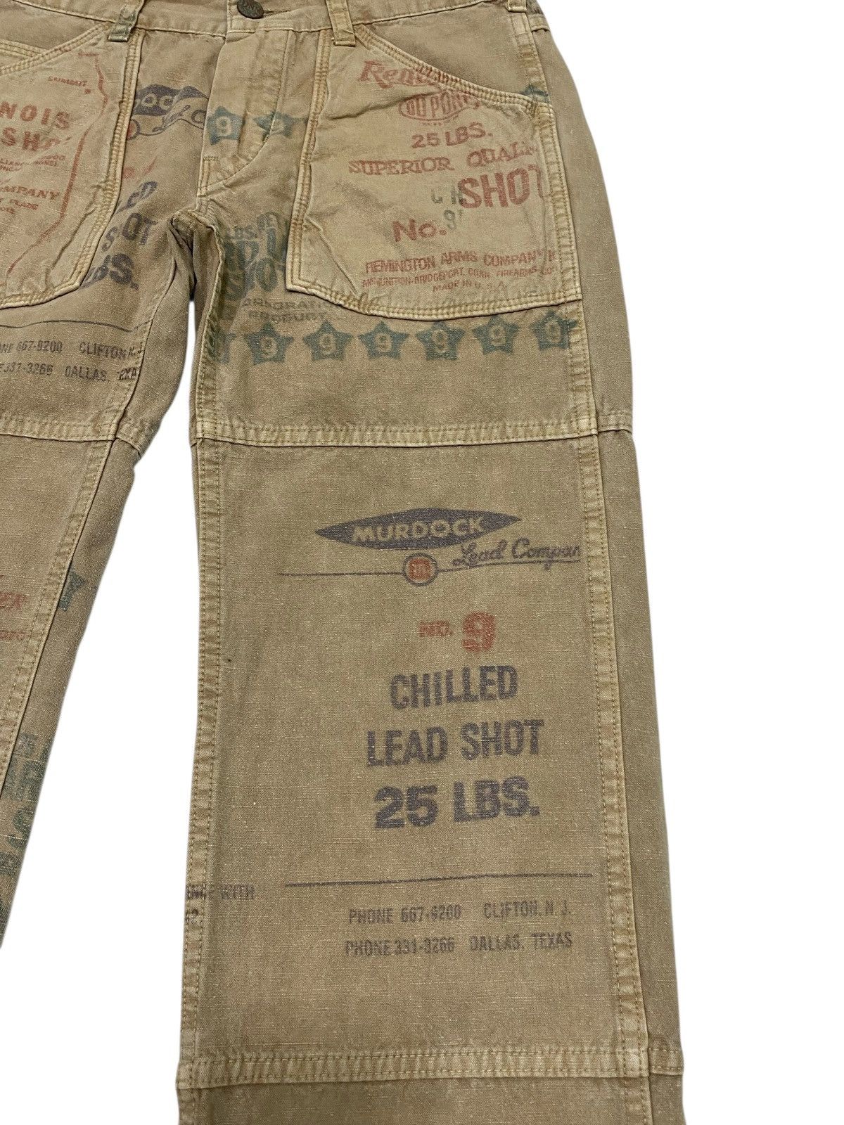Hysteric Glamour Japanese brand denim & dungaree paint trousers / khakis pant Size US 28 / EU 44 - 4 Thumbnail