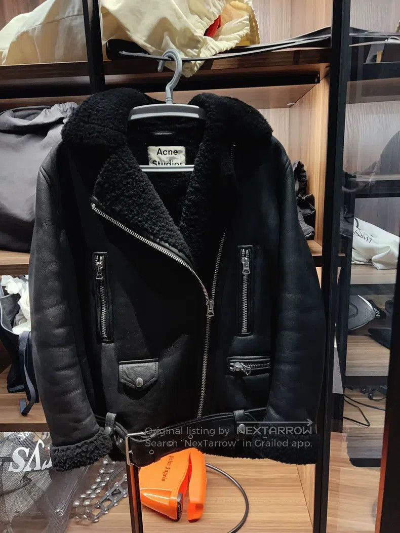 Acne Studios Acne Studios Lamb Skin Winter Jacket Size 4XL / US 24-26 - 2 Thumbnail