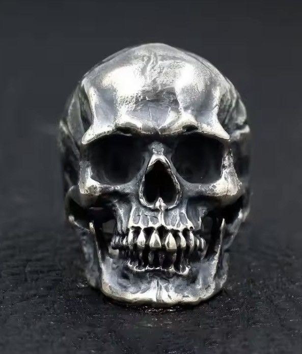 Jewelry Retro Style Personality Skull Ring ( size 7-13 ) Size ONE SIZE - 4 Thumbnail