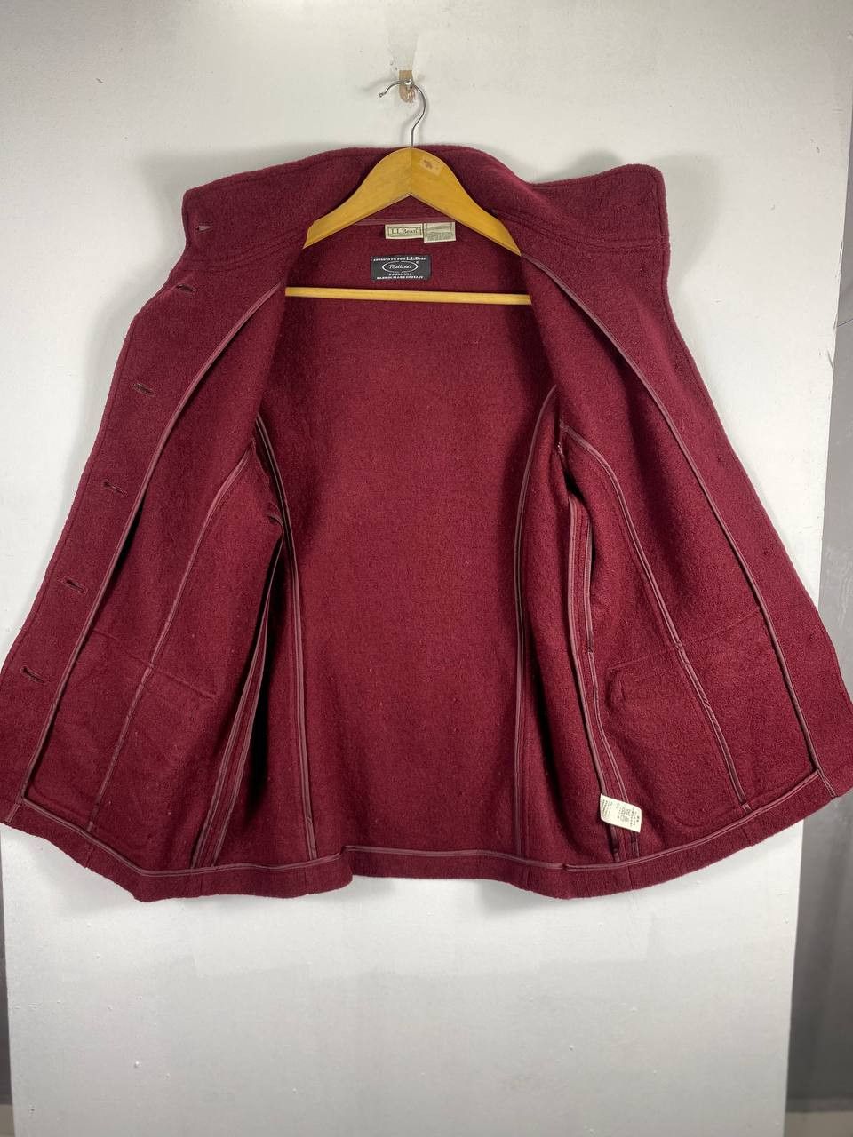 L.L. Bean ll bean fabric by bellandi italy wool jacket nice design Size US XL / EU 56 / 4 - 4 Thumbnail