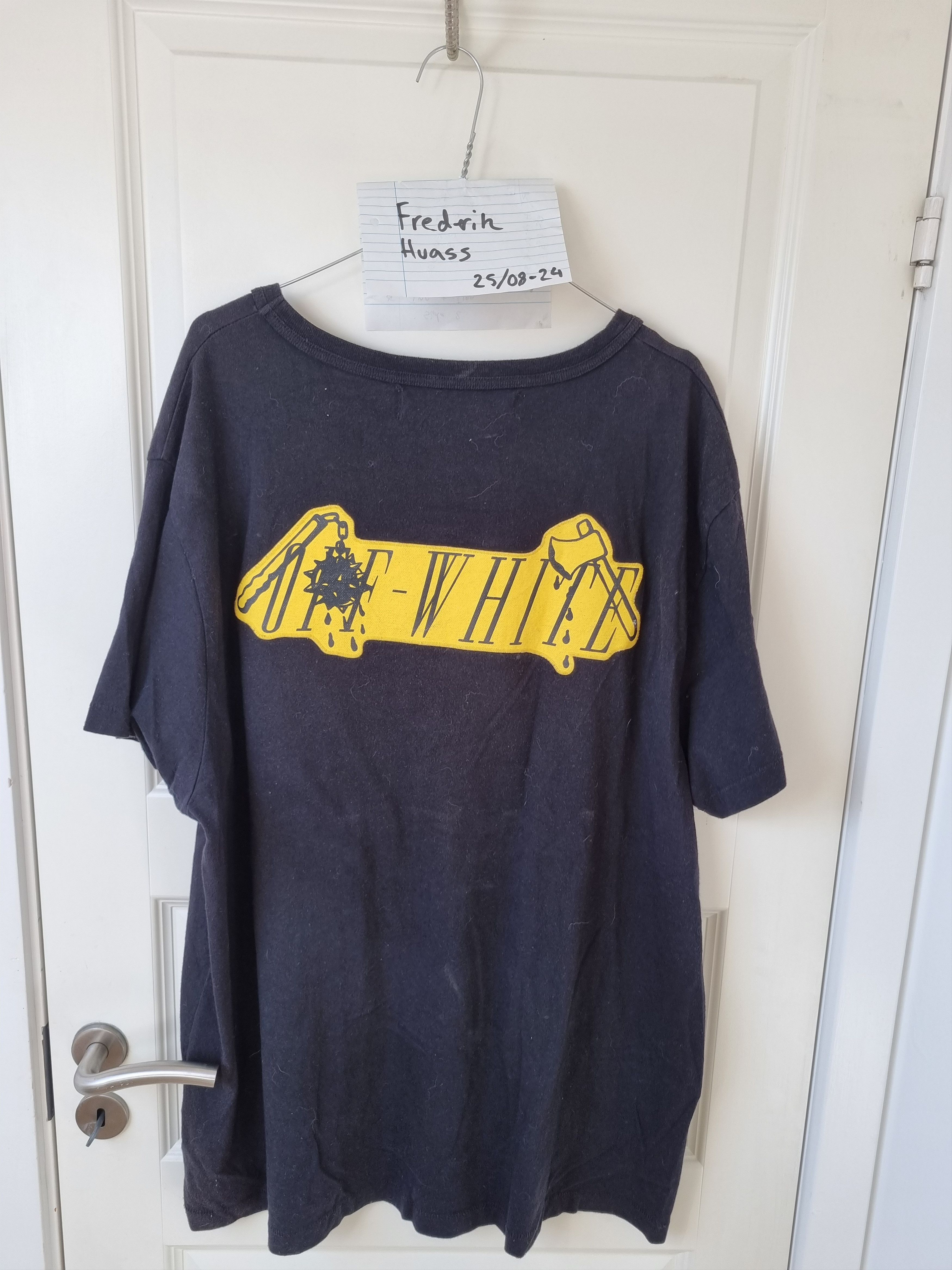 Off-White Off White 'FFF' horror tshirt Size US XL / EU 56 / 4 - 1 Thumbnail