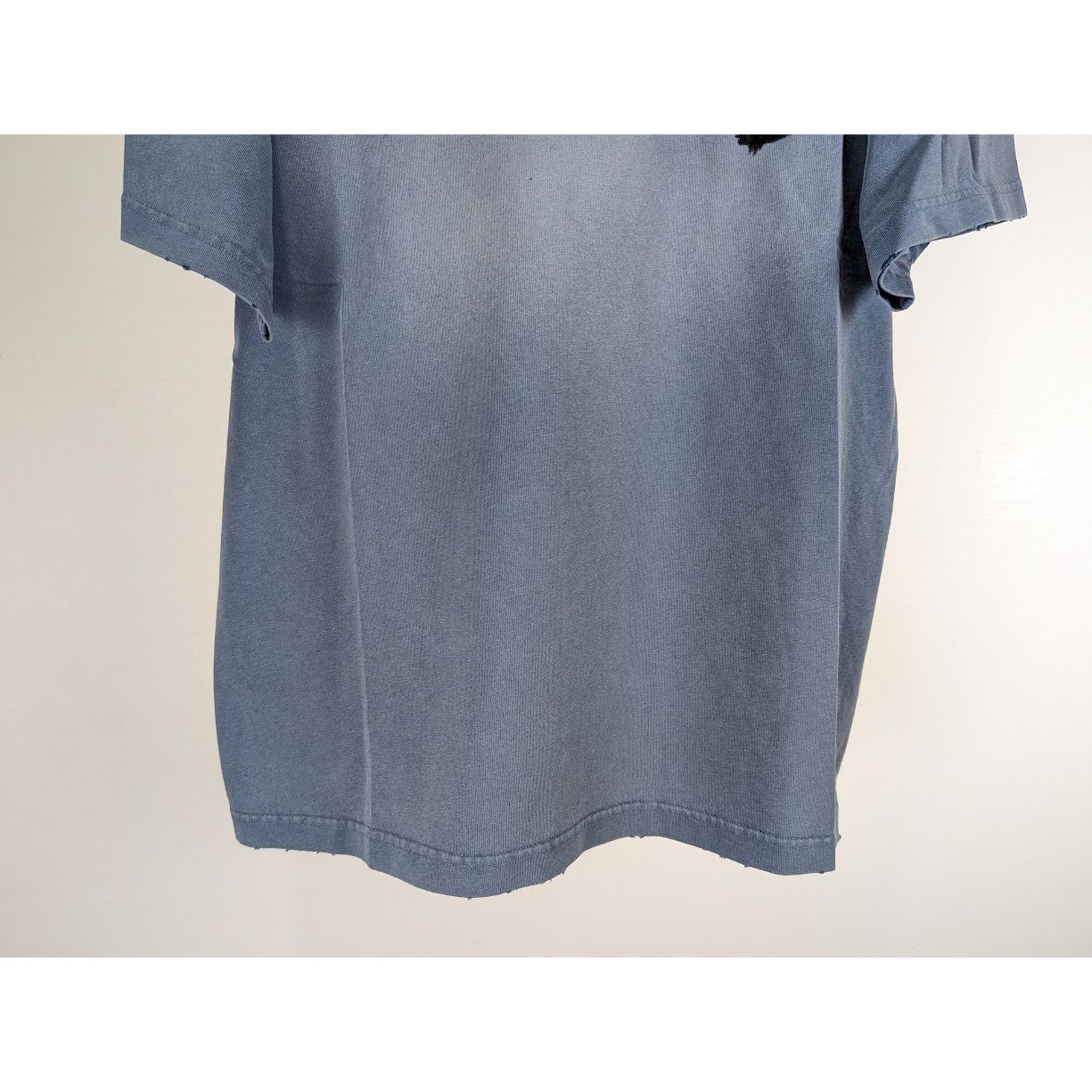 Balenciaga o1rshd1 Short Sleeve T-Shirt in Blue Size US M / EU 48-50 / 2 - 6 Thumbnail