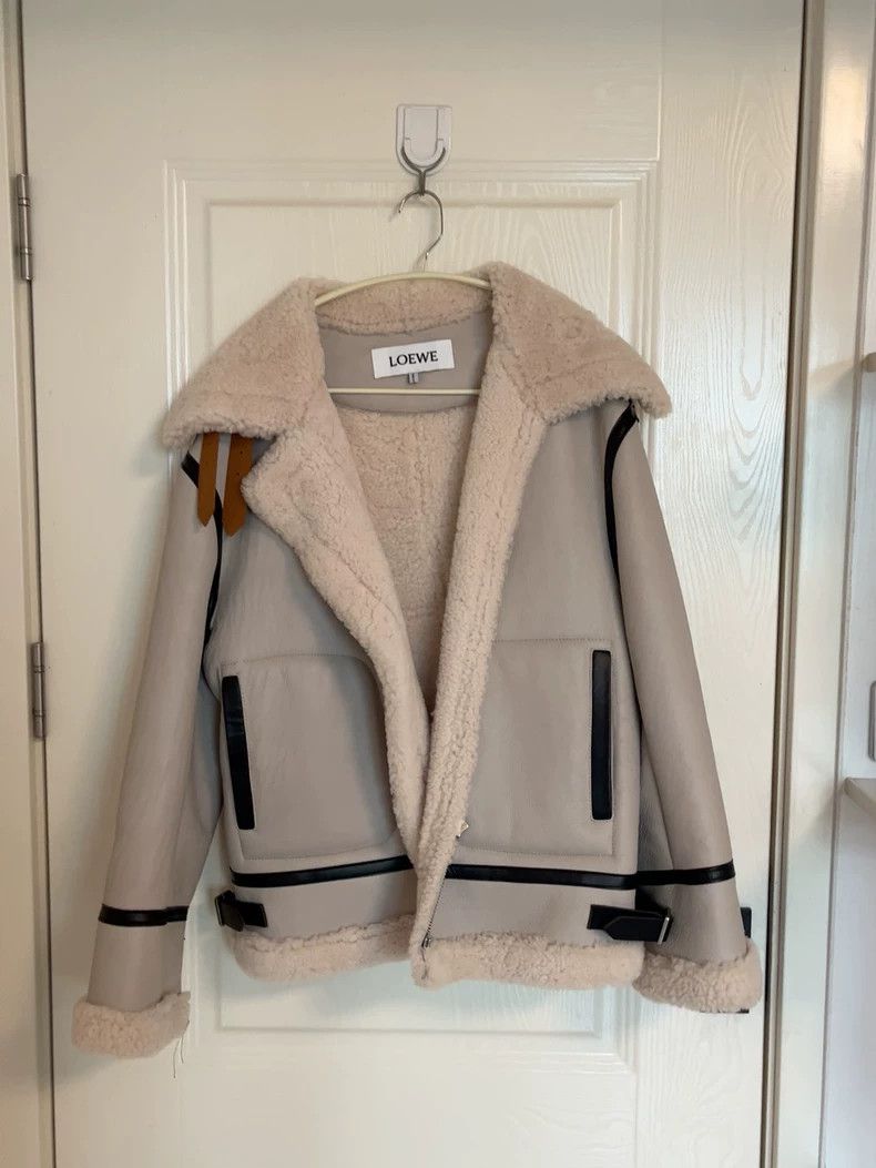 Loewe Wool integrated coat