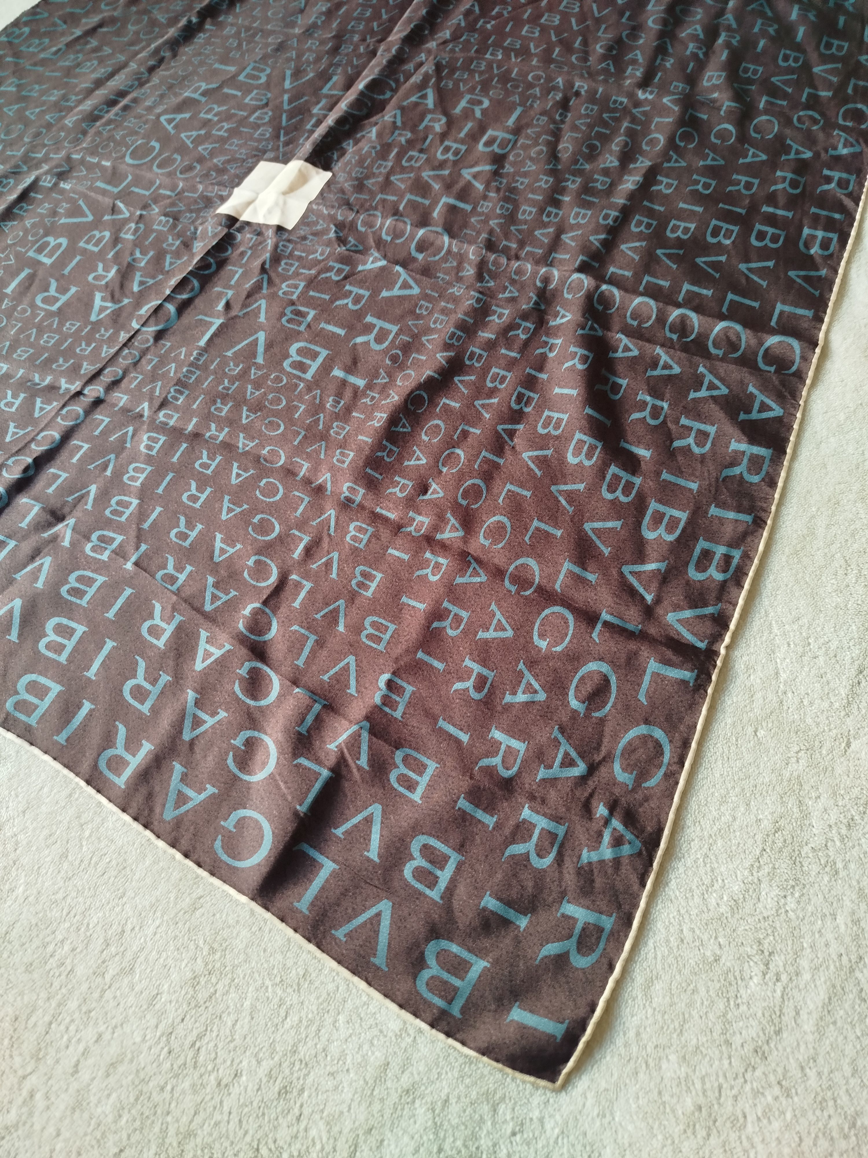 Bvlgari Bvlgari vintage silk scarf Size ONE SIZE - 2 Thumbnail