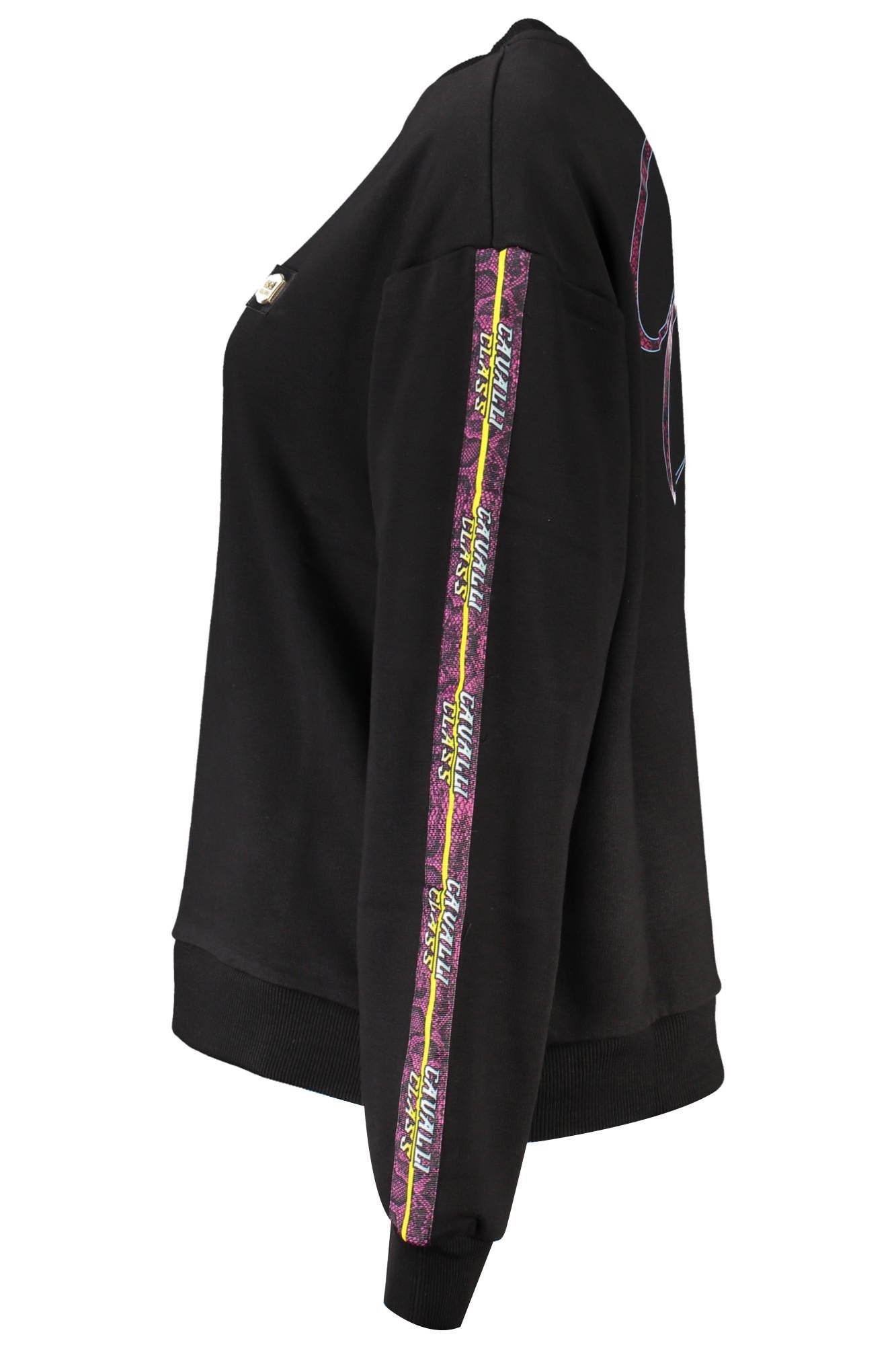 Cavalli Class Cavalli Class Chic Long-Sleeved Women's Sweatshirt Size XL / US 12-14 / IT 48-50 - 3 Thumbnail