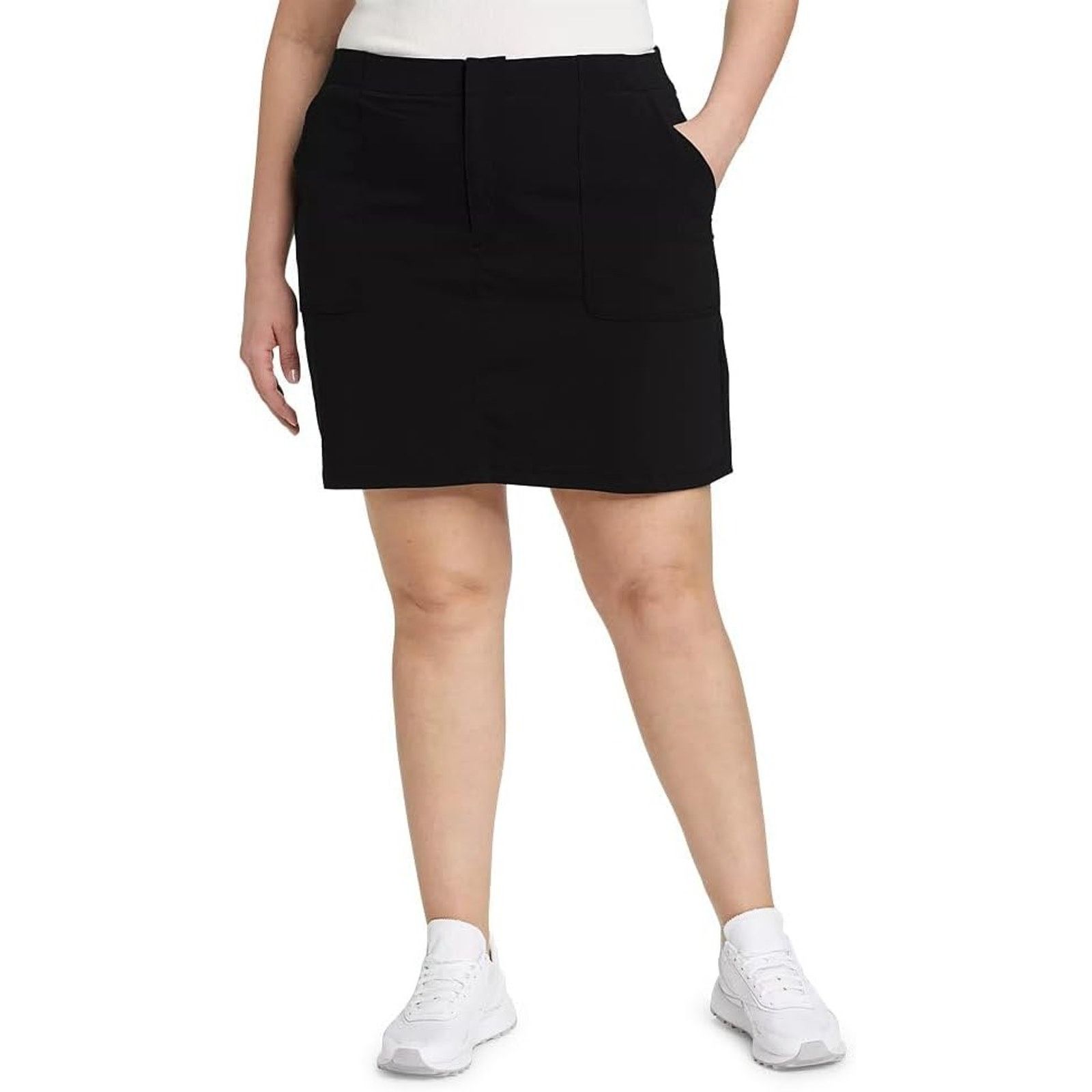 Eddie Bauer New Eddie Bauer Womens Size 18 High-Rise Skort Zip Pockets Size 40" / US 18 - 1 Thumbnail