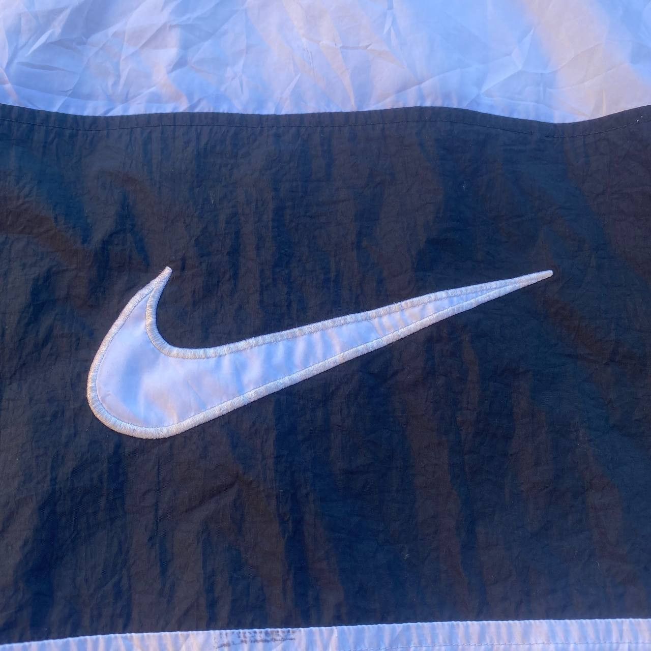 Nike Vintage Nike Center Logo 90s Half Zipper Hoodie windbreaker Size US XXL / EU 58 / 5 - 17 Thumbnail