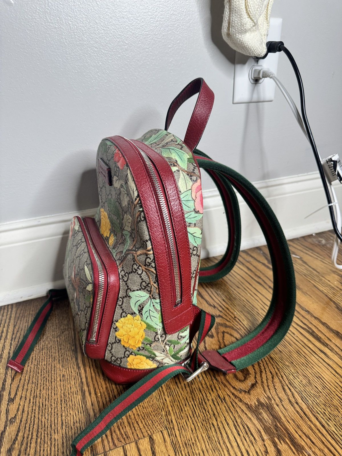 Gucci Gucci Red supreme canvas Size ONE SIZE - 2 Thumbnail