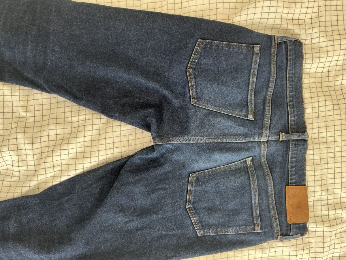 J.Crew J. Crew - 484 Slim - Dark Blue - 33 Waist 34 Inseam Size US 33 - 6 Thumbnail