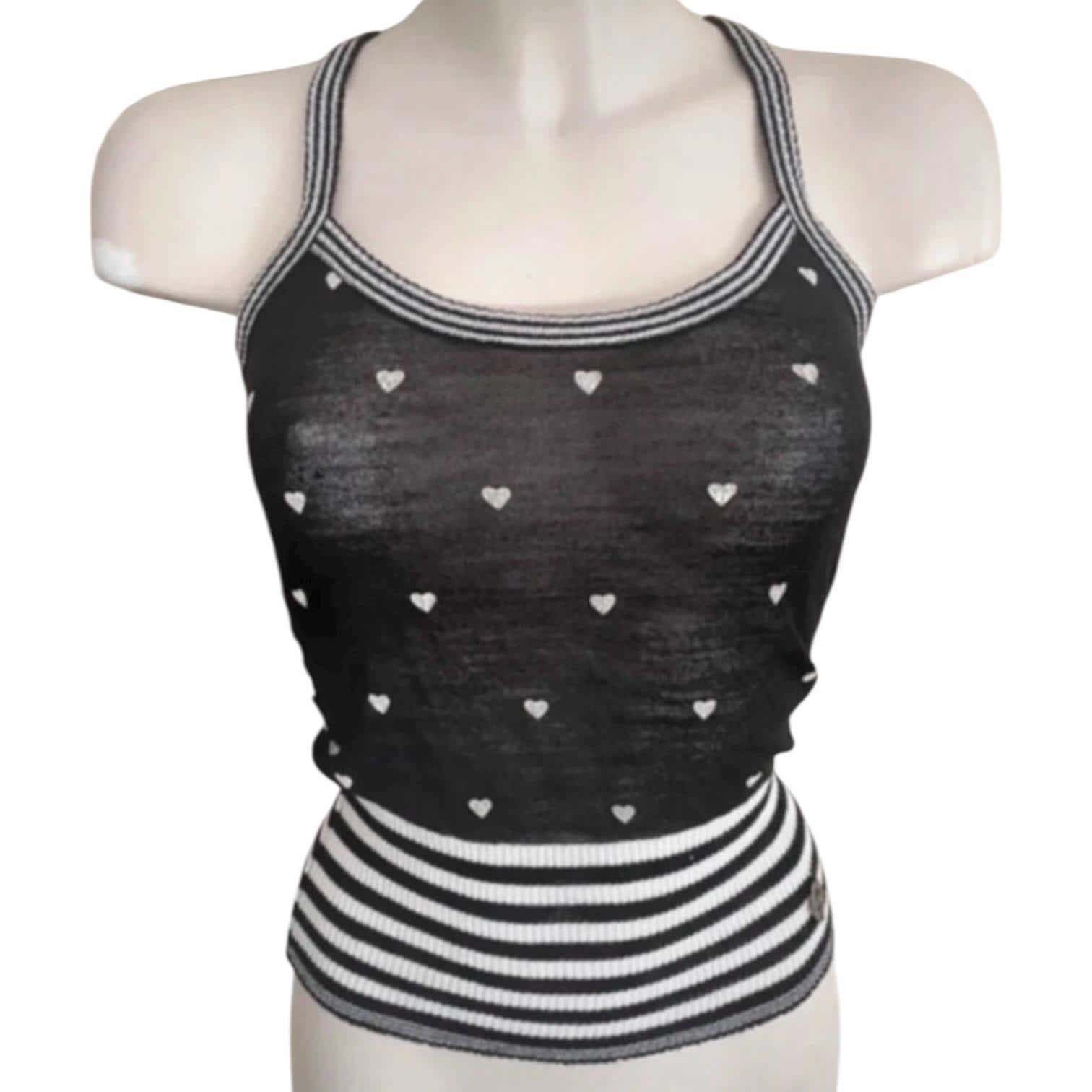 Miss Sixty The Killah Miss Sixty Knitted Polka Dot Top Size ONE SIZE - 3 Thumbnail