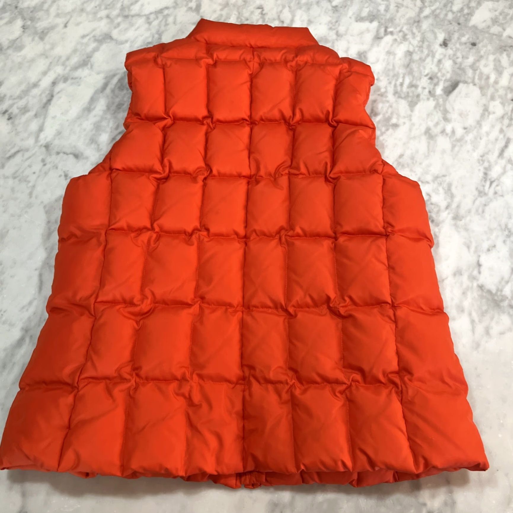 Gap VINTAGE Gap Zip Front 75% Down Vest Jacket Womens XL Orange Pockets Y2K Jacket Size XL / US 12-14 / IT 48-50 - 3 Thumbnail